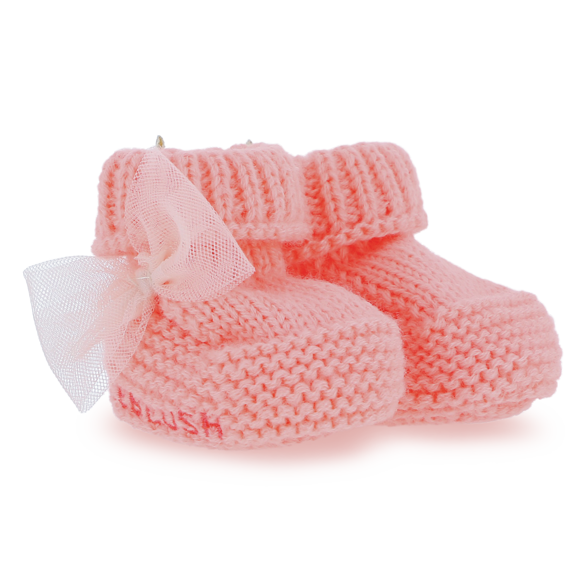 Billieblush - Chaussons À Coeur Brodé - Peche - Fille - Taille 19