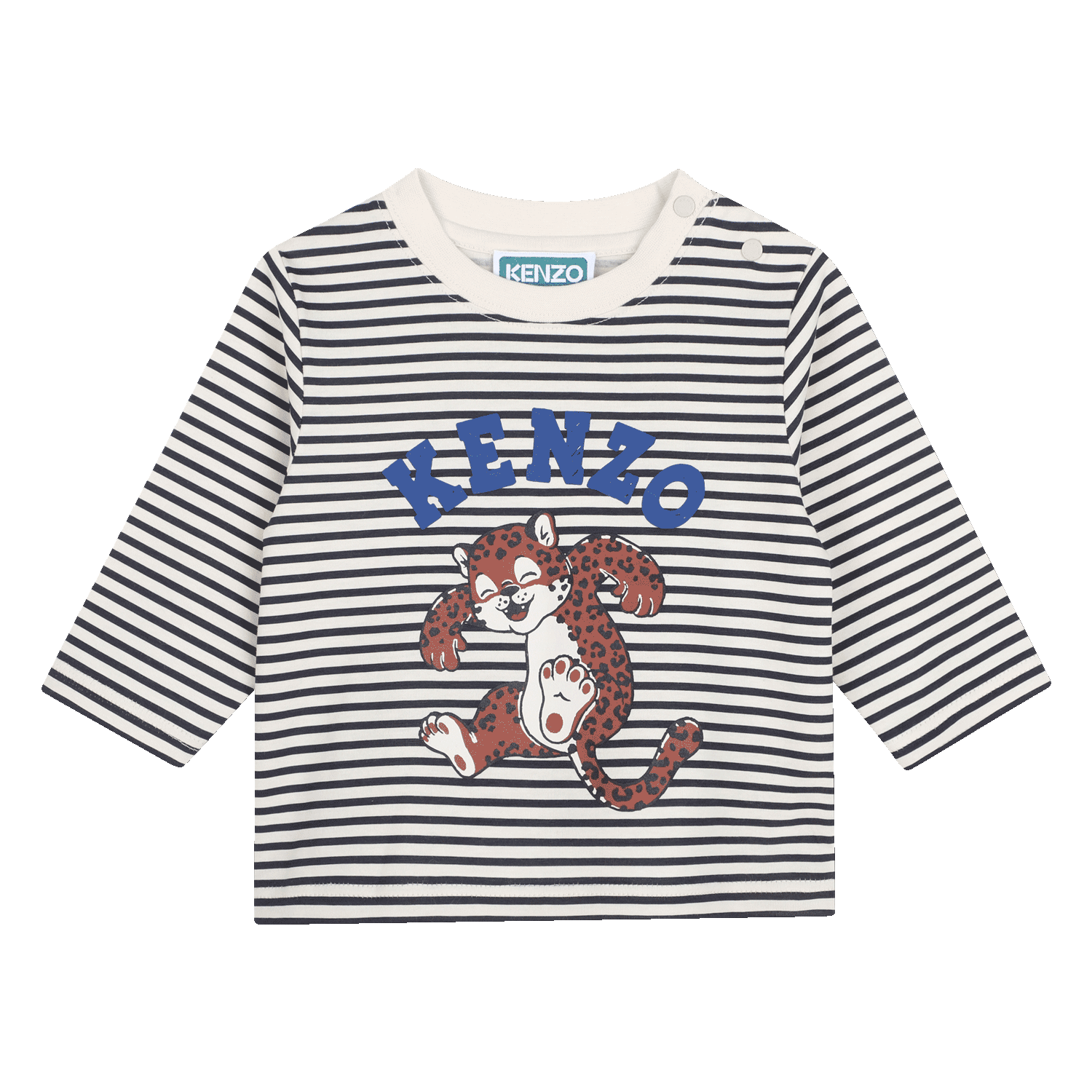 Kenzo Kids - Tee-shirt Manches Longues - Pale Trench - Garçon - 12 Mois