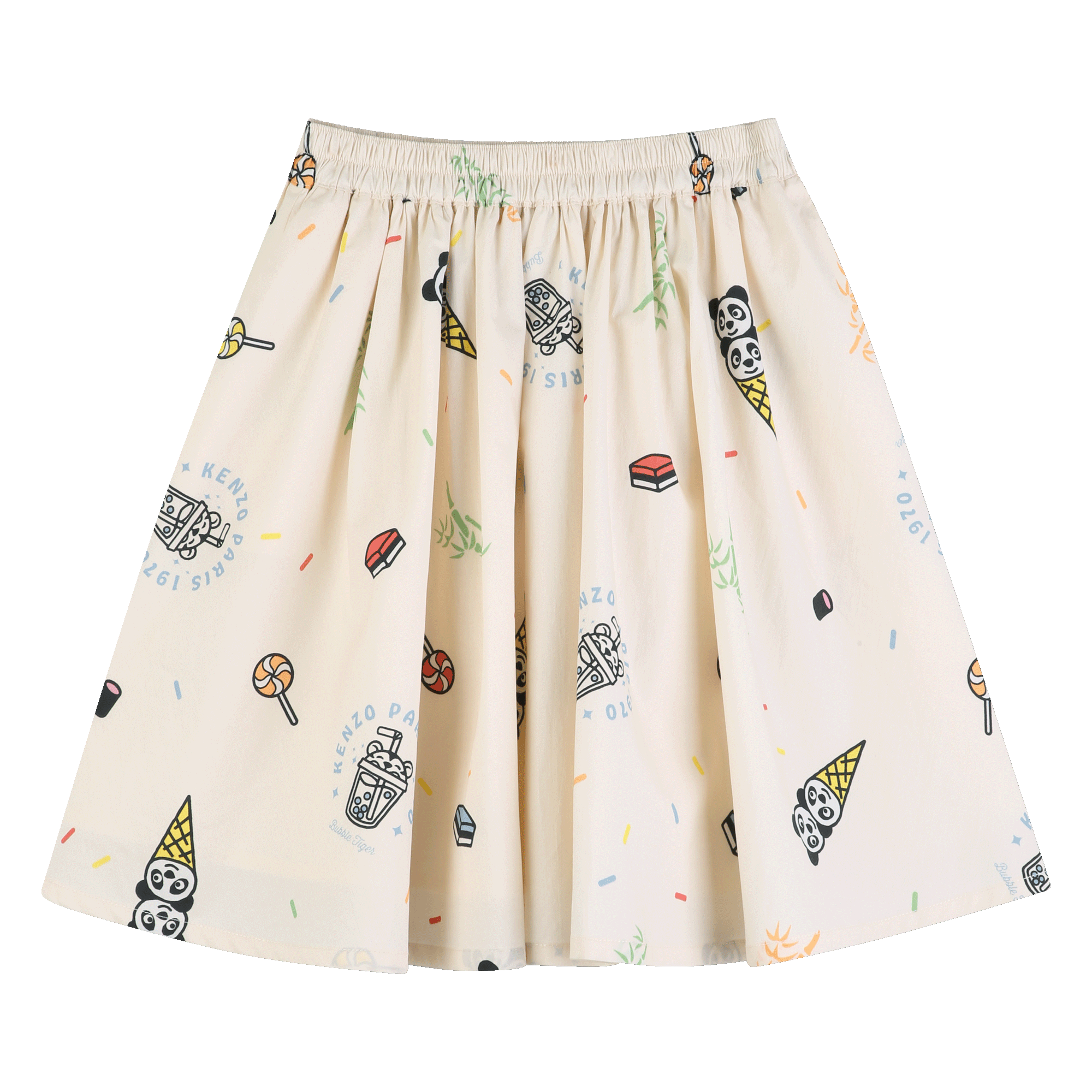 Kenzo Kids - Jupe Patineuse - Nougat - Fille - 12 Ans
