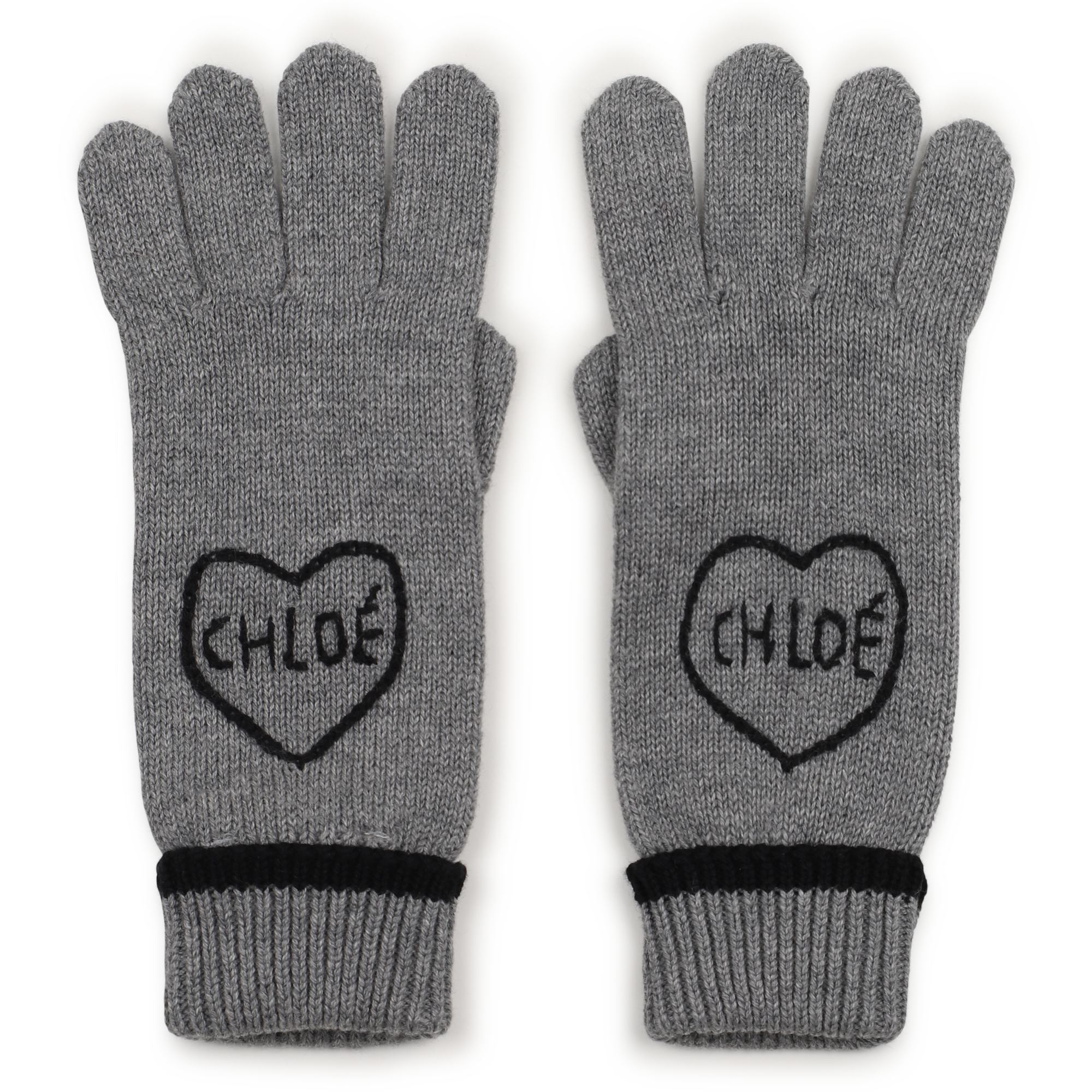 Chloe - Gants - Gris Chine - Fille - Taille T2 Chloe - Gants - Gris Chine - Fille - Taille T2