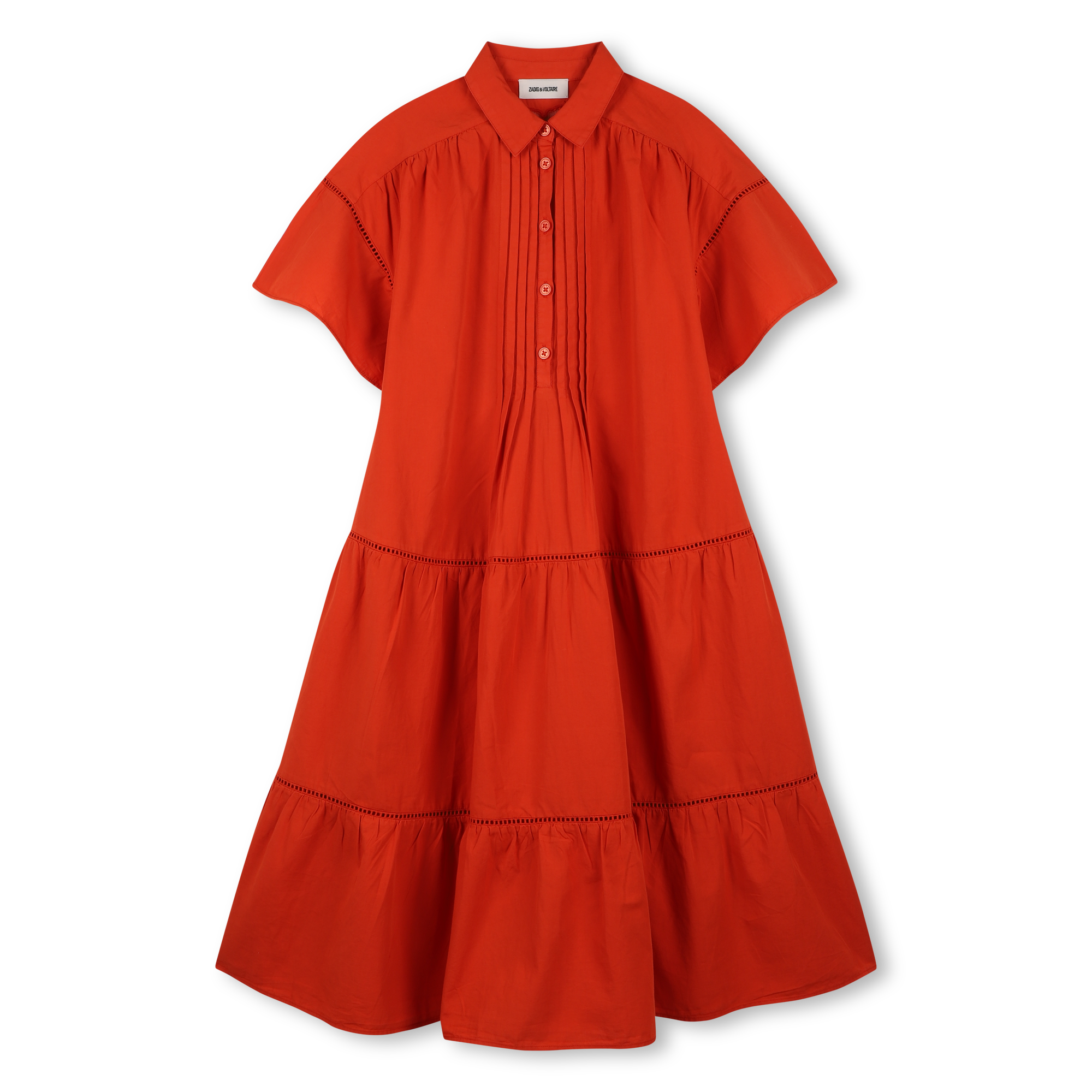Zadig & Voltaire - Robe Longue - Sepia - Fille - 14 Ans