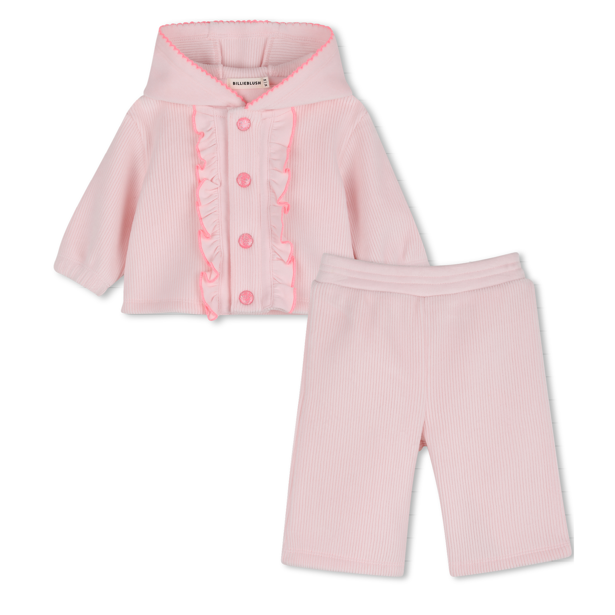 Billieblush - Ensemble Jogging - Rosee - Fille - 9 Mois