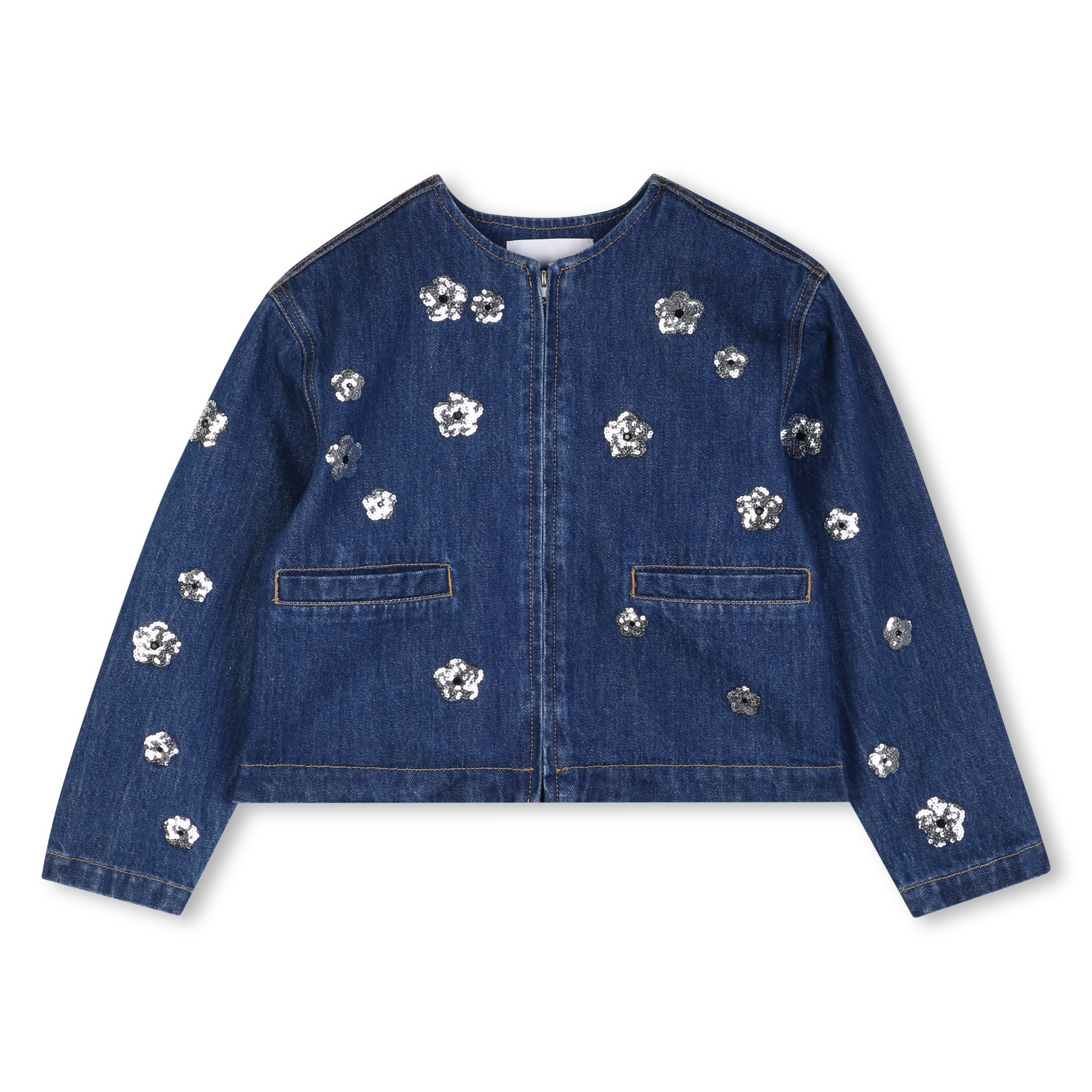 Marc Jacobs - Veste En Jean Courte - Denim Blue - Fille - +12 Ans