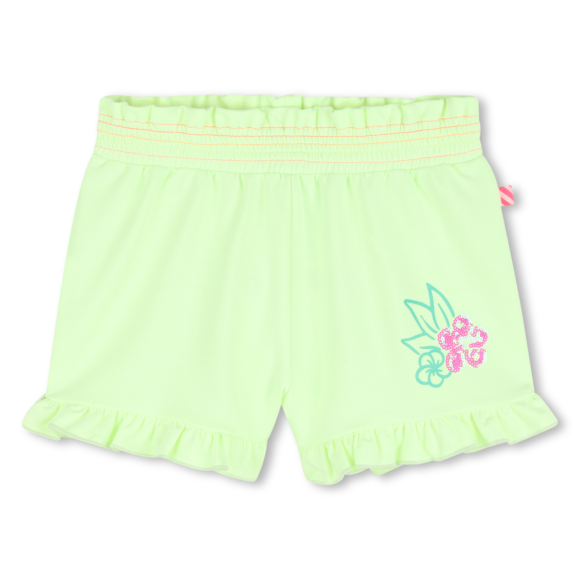 Billieblush - Short En Molleton - Green Lemon - Fille - 8 Ans