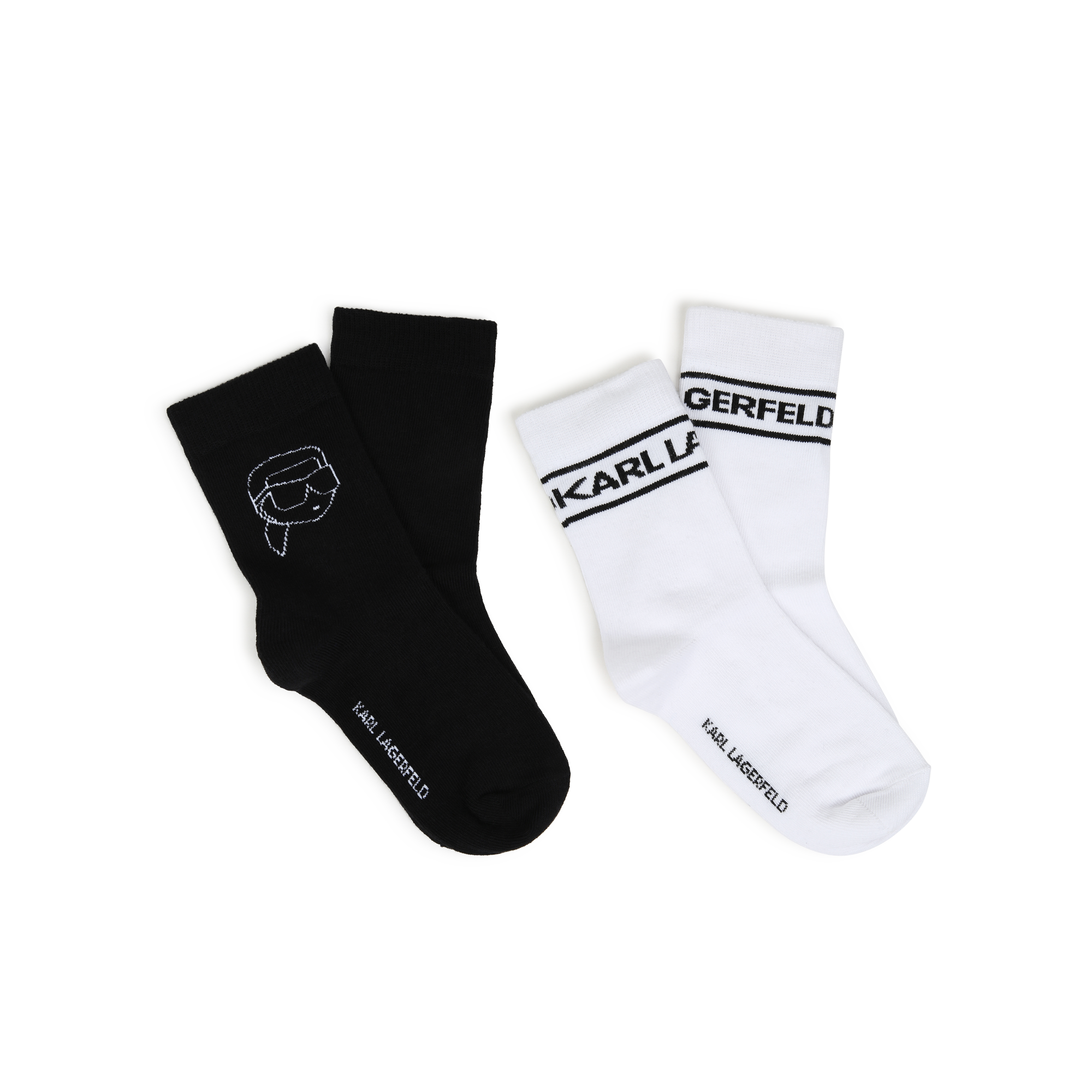 Karl Lagerfeld Kids - Lot De Chaussettes - Blanc - Unisexe - Taille 39