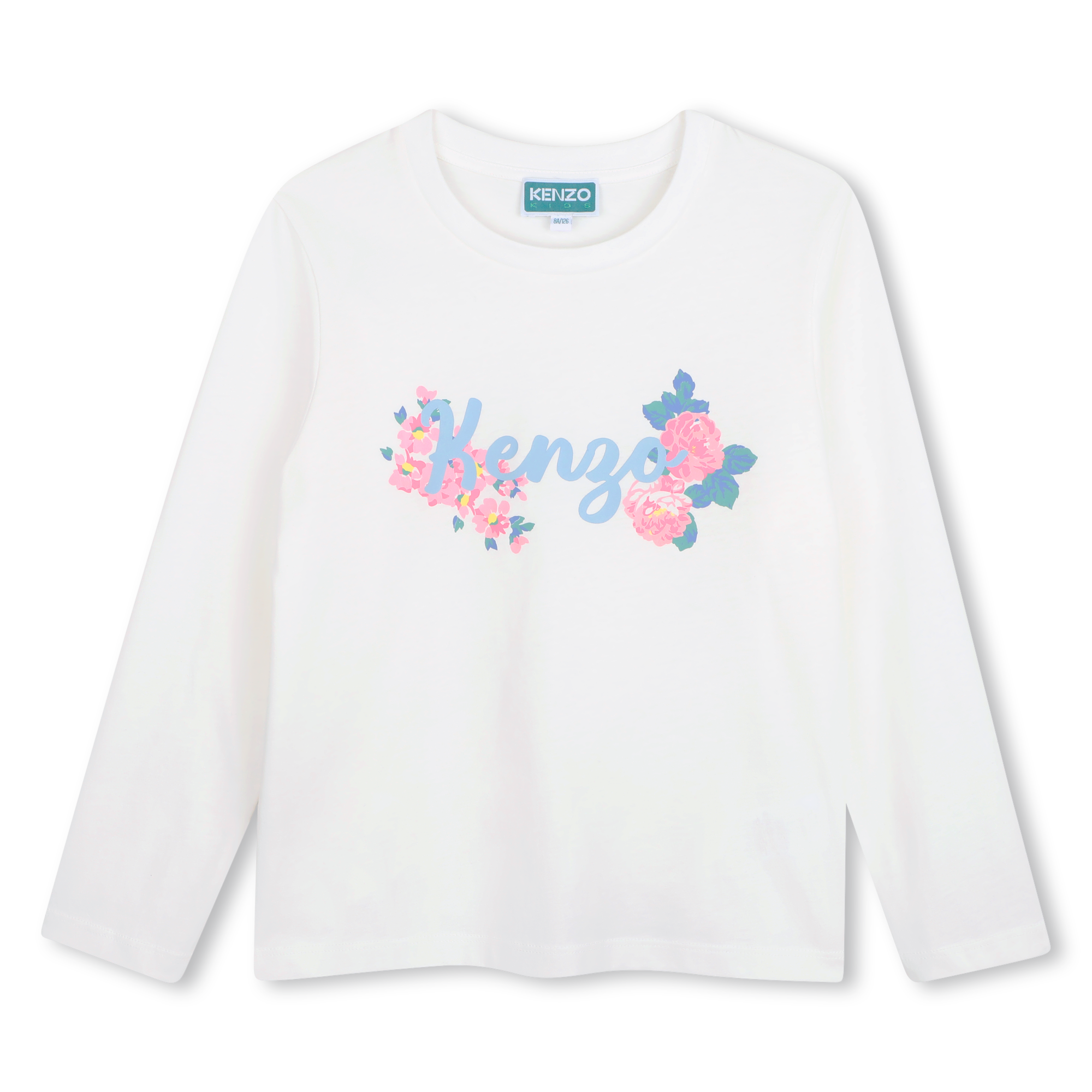 Kenzo Kids - Tee-shirt Manches Longues - Offwhite - Fille - 4 Ans Kenzo Kids - Tee-shirt Manches Longues - Offwhite - Fille - 4 Ans