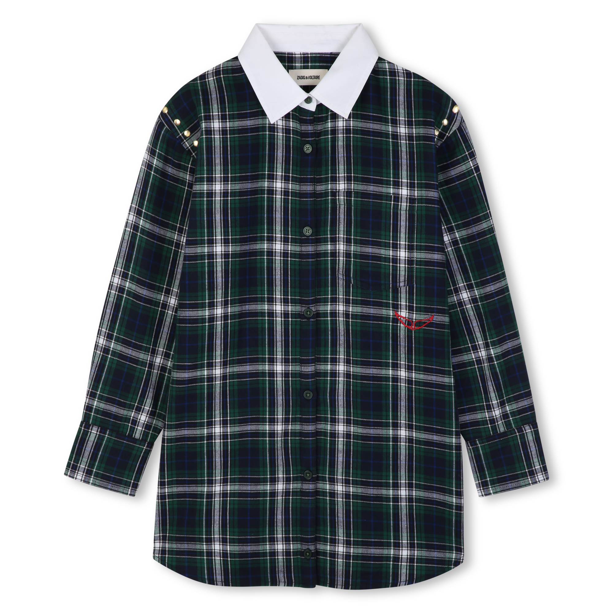 Zadig & Voltaire - Large Robe - Rain Forest - Fille - 10 Ans