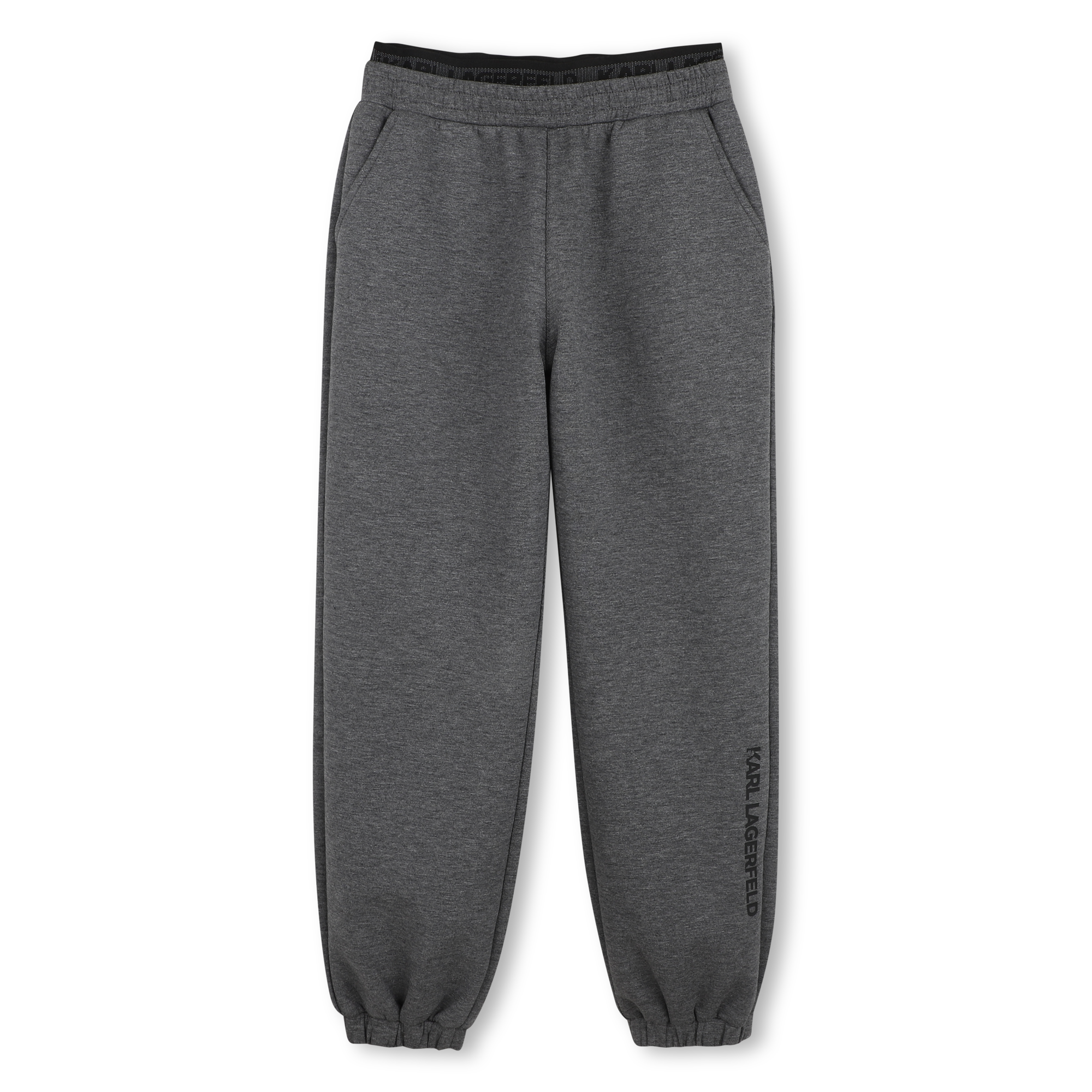 Karl Lagerfeld Kids - Pantalon De Jogging - Gris Fonce Chine - Garçon - 16 Ans Karl Lagerfeld Kids - Pantalon De Jogging - Gris Fonce Chine - Garçon - 16 Ans