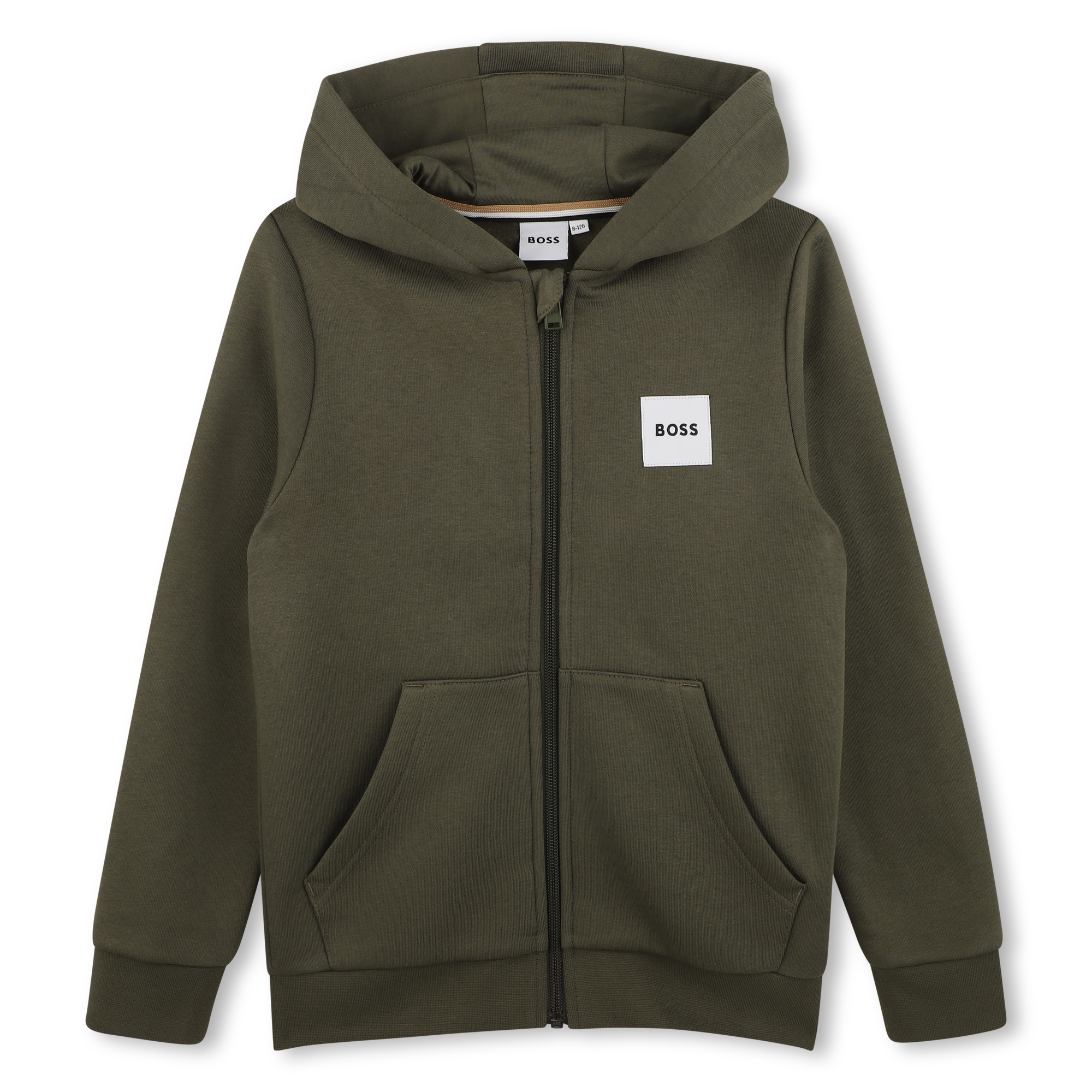 Boss - Cardigan De Jogging - Olive Night - Garçon - 5 Ans Boss - Cardigan De Jogging - Olive Night - Garçon - 5 Ans