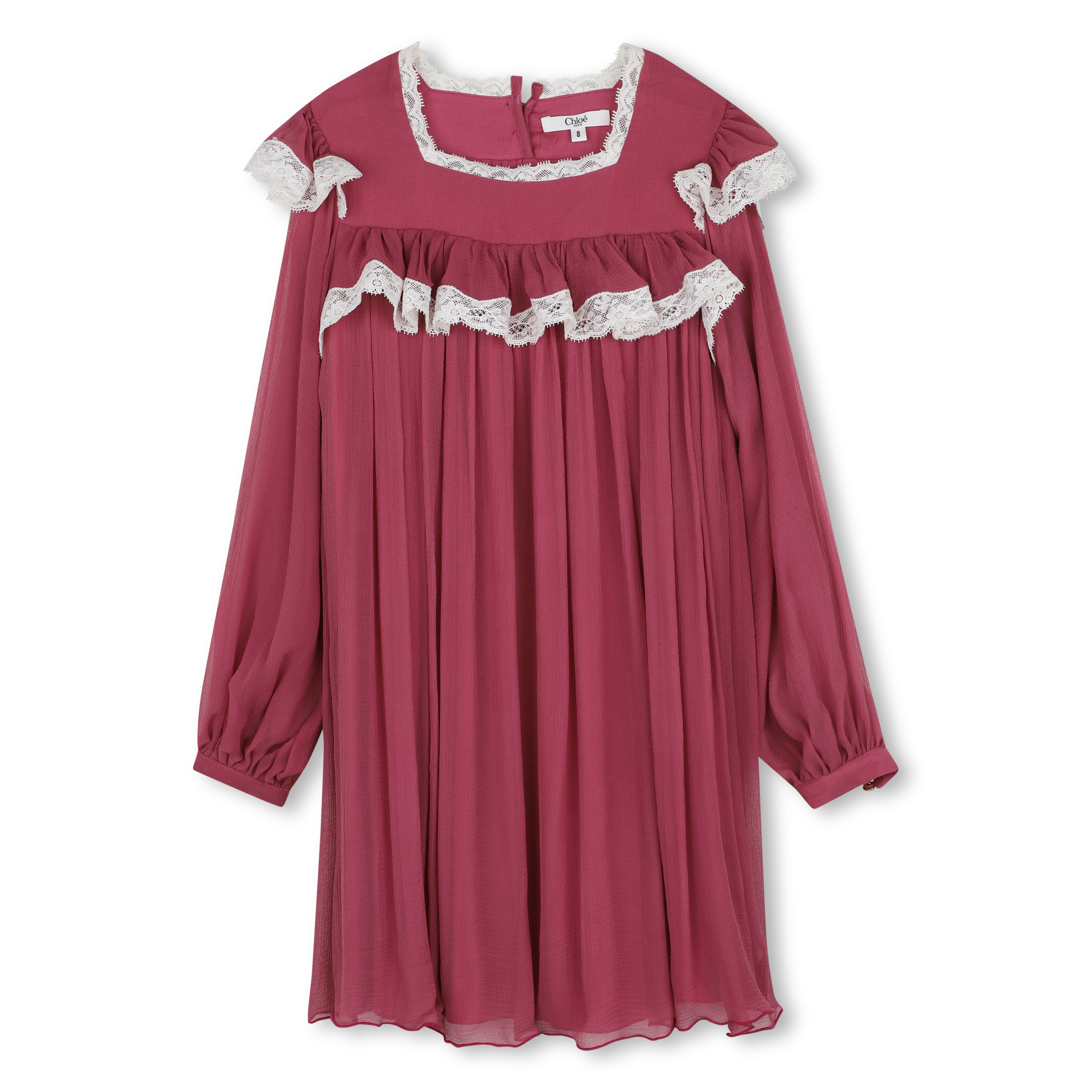 Chloe - Robe De Cérémonie - Fraise Des Bois - Fille - 5 Ans Chloe - Robe De Cérémonie - Fraise Des Bois - Fille - 5 Ans