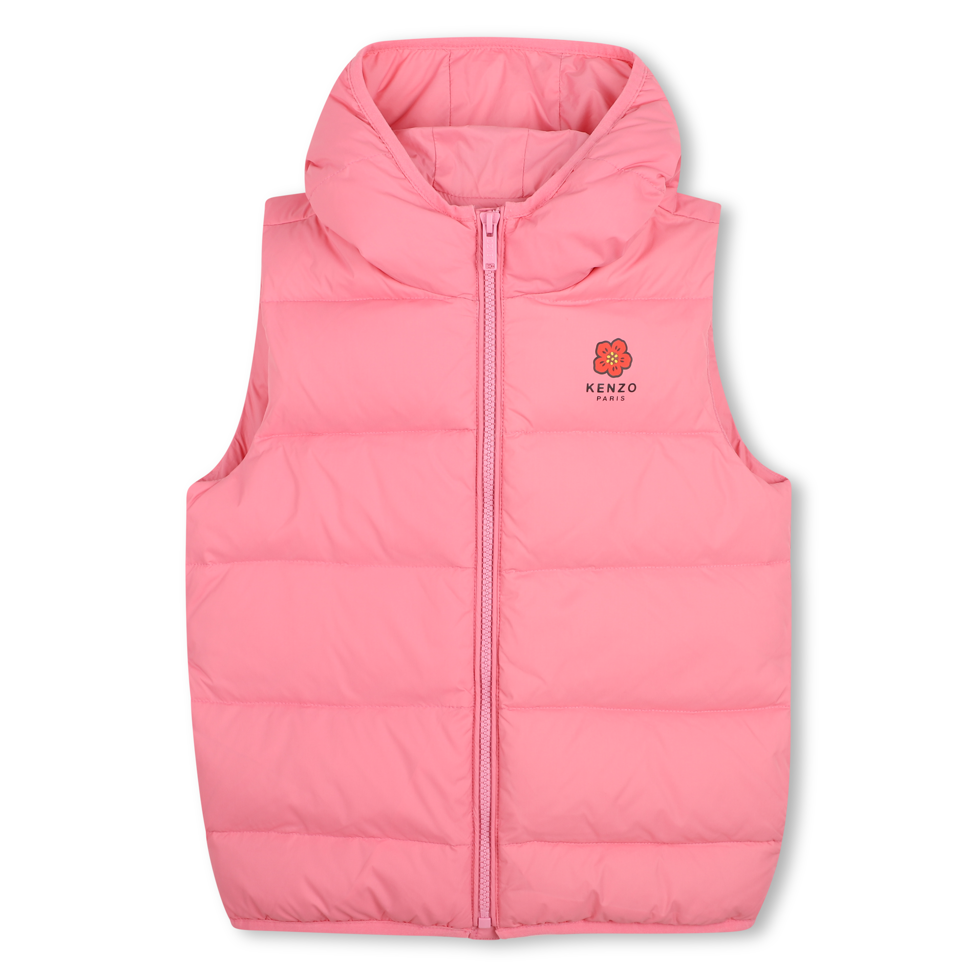 Kenzo Kids - Doudoune Sans Manches - Rose Tendre - Unisexe - 2 Ans Kenzo Kids - Doudoune Sans Manches - Rose Tendre - Unisexe - 2 Ans