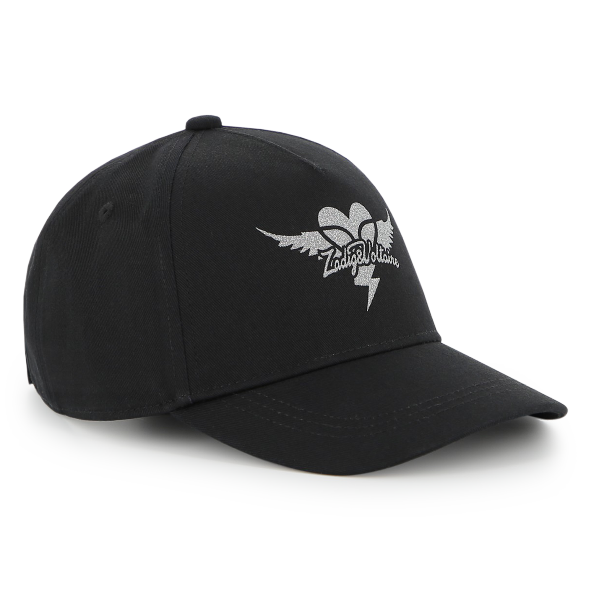 Zadig & Voltaire - Casquette Avec Broderie - Black - Fille - Taille 54 Zadig & Voltaire - Casquette Avec Broderie - Black - Fille - Taille 54
