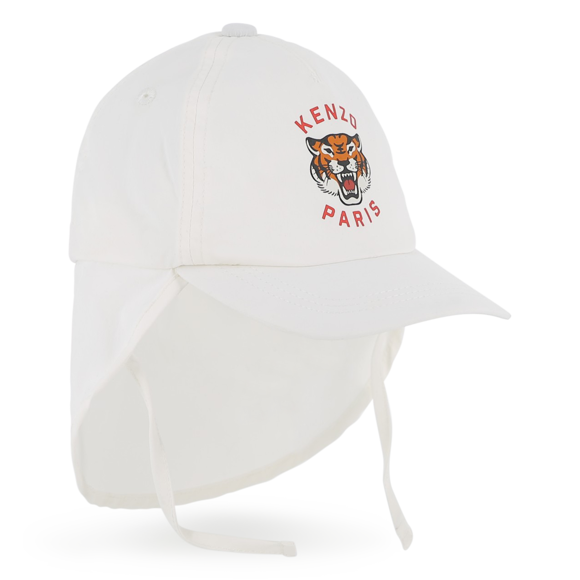 Kenzo Kids - Casquette Saharienne - Offwhite - Unisexe - Taille 48