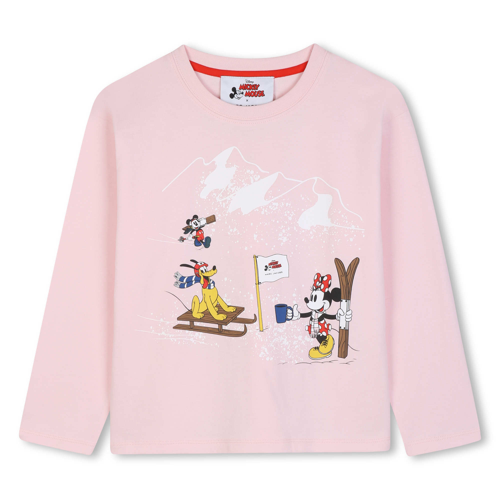 Marc Jacobs - Tee-shirt Manches Longues - Rosee - Fille - 4 Ans