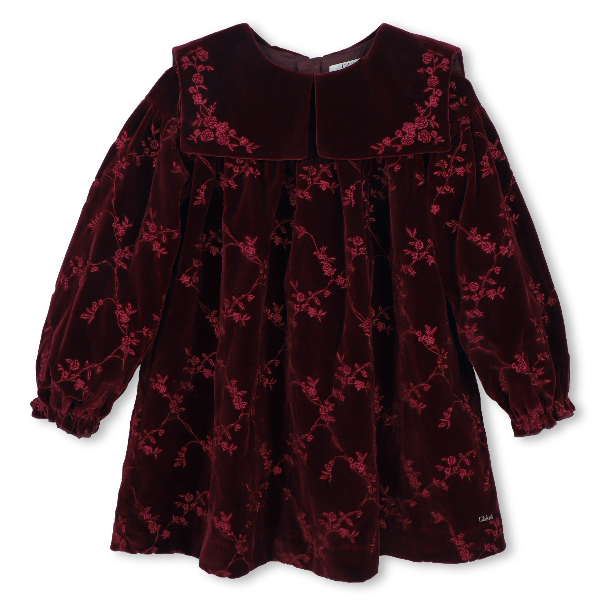 Chloe - Robe Manches Longues - Rubis Velvet - Fille - 6 Ans Chloe - Robe Manches Longues - Rubis Velvet - Fille - 6 Ans