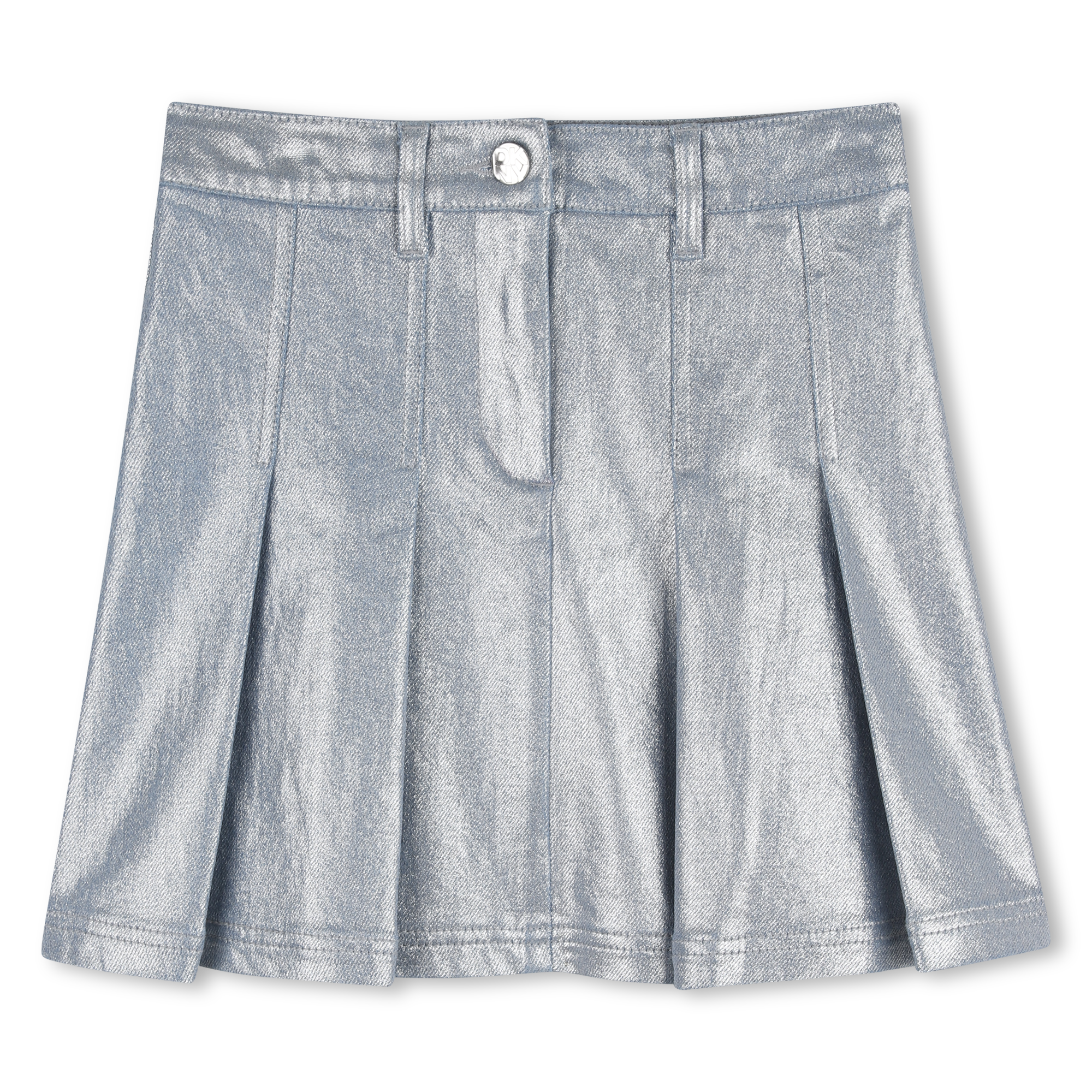 Dkny - Jupe Plissée - Silver - Fille - 8 Ans