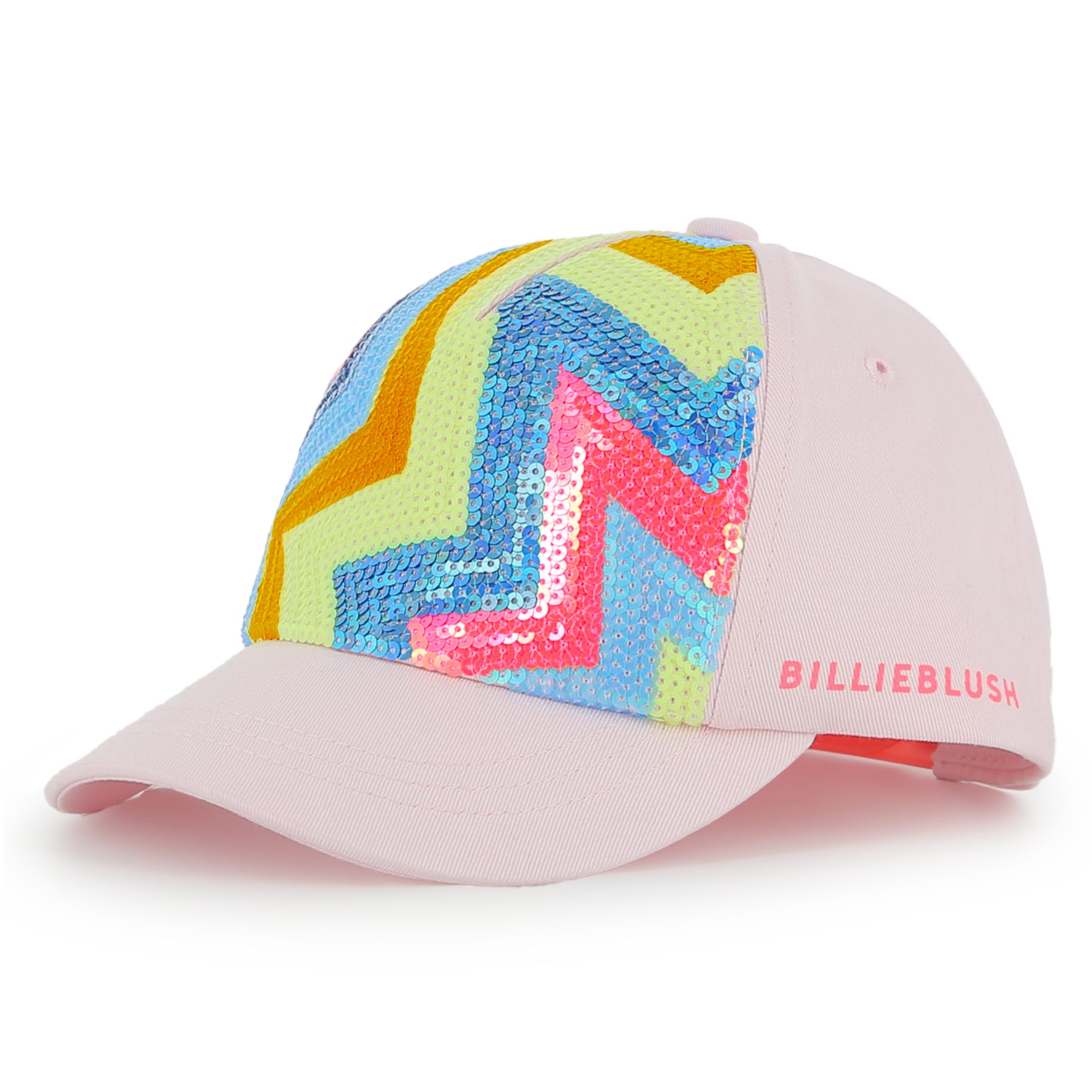 Billieblush - Casquette Ornée De Sequins - Baby Pink - Fille - Taille 52