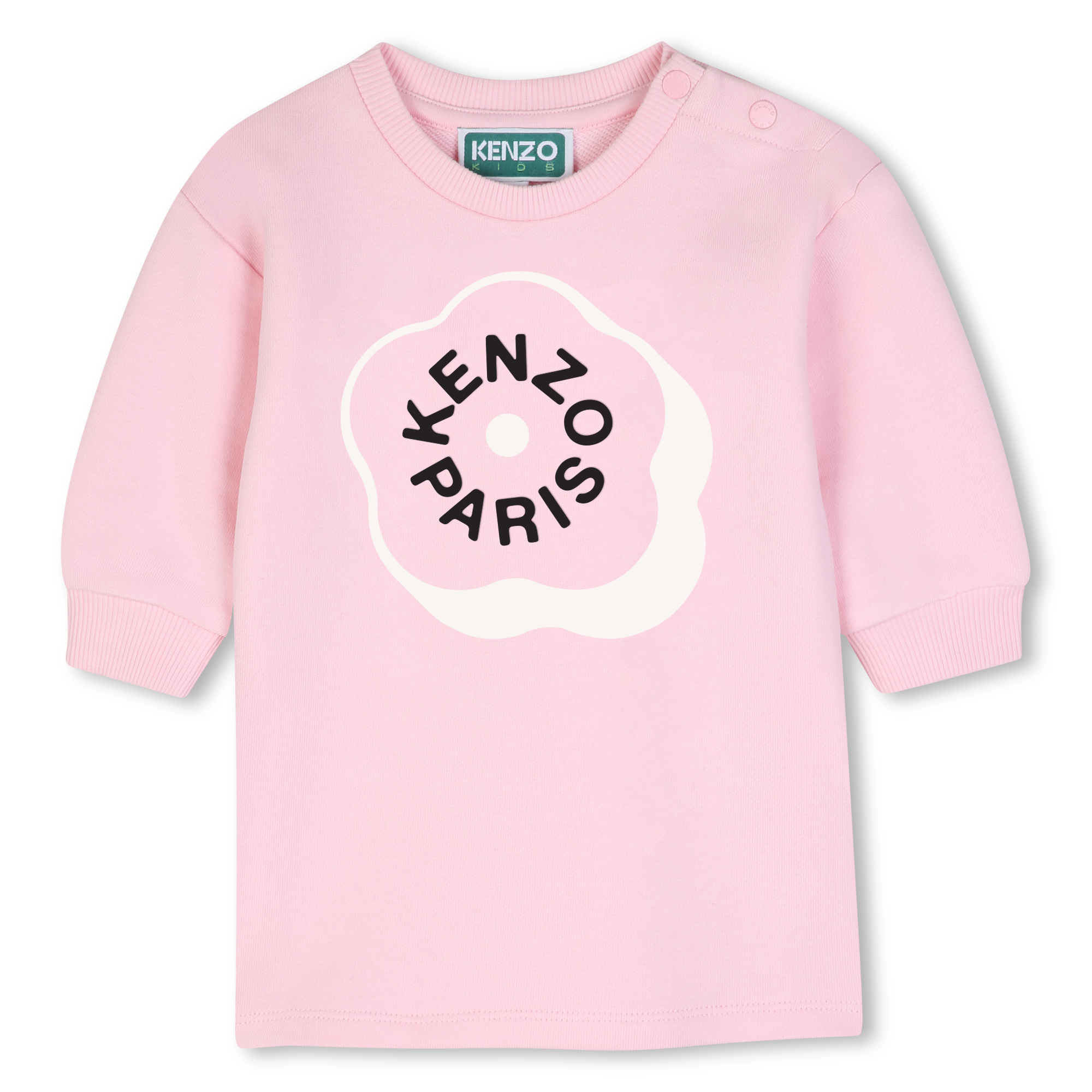 Kenzo Kids - Robe Sweat-shirt-shirt - Bubble - Fille - 9 Mois