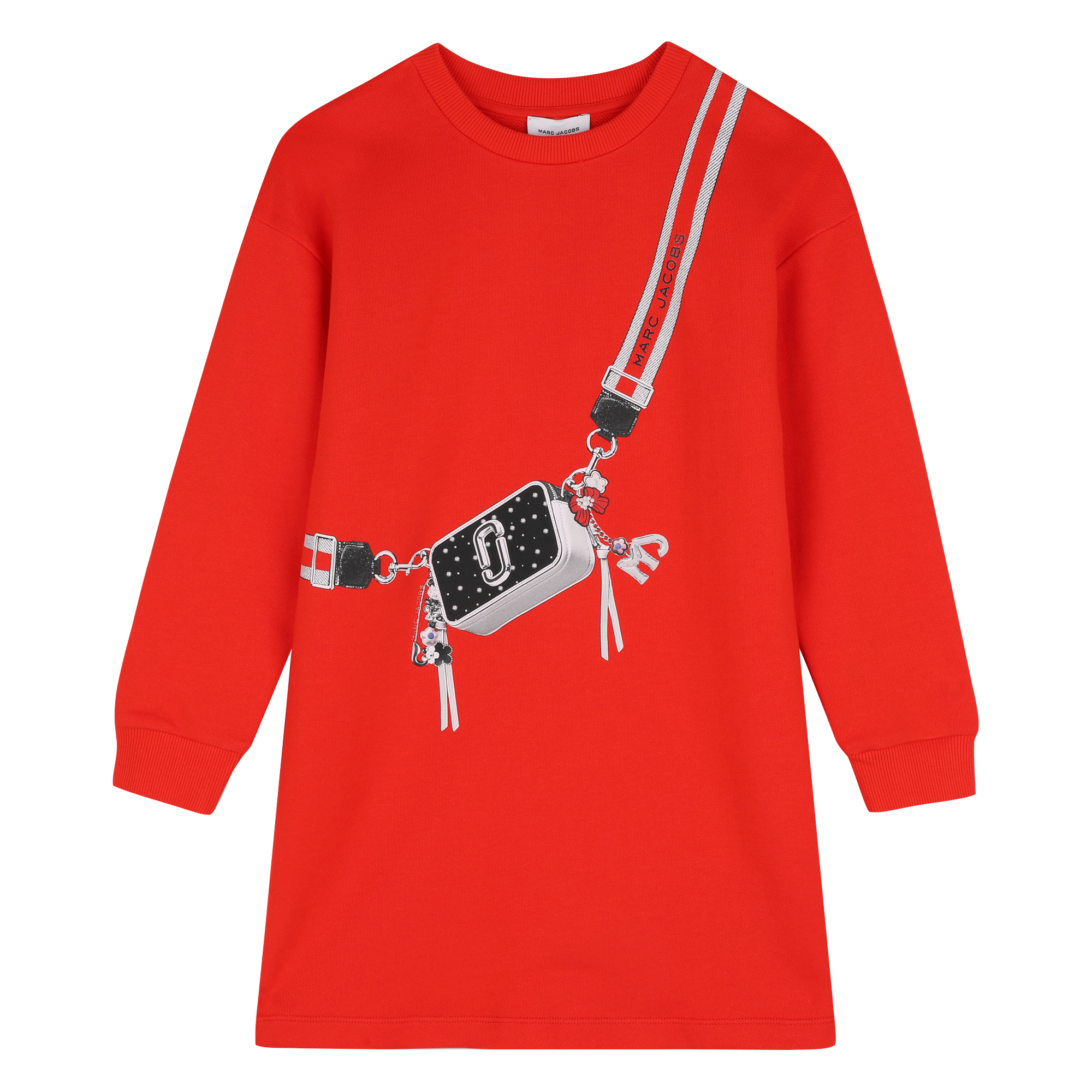 Marc Jacobs - Robe Manches Longues - Red - Fille - +12 Ans