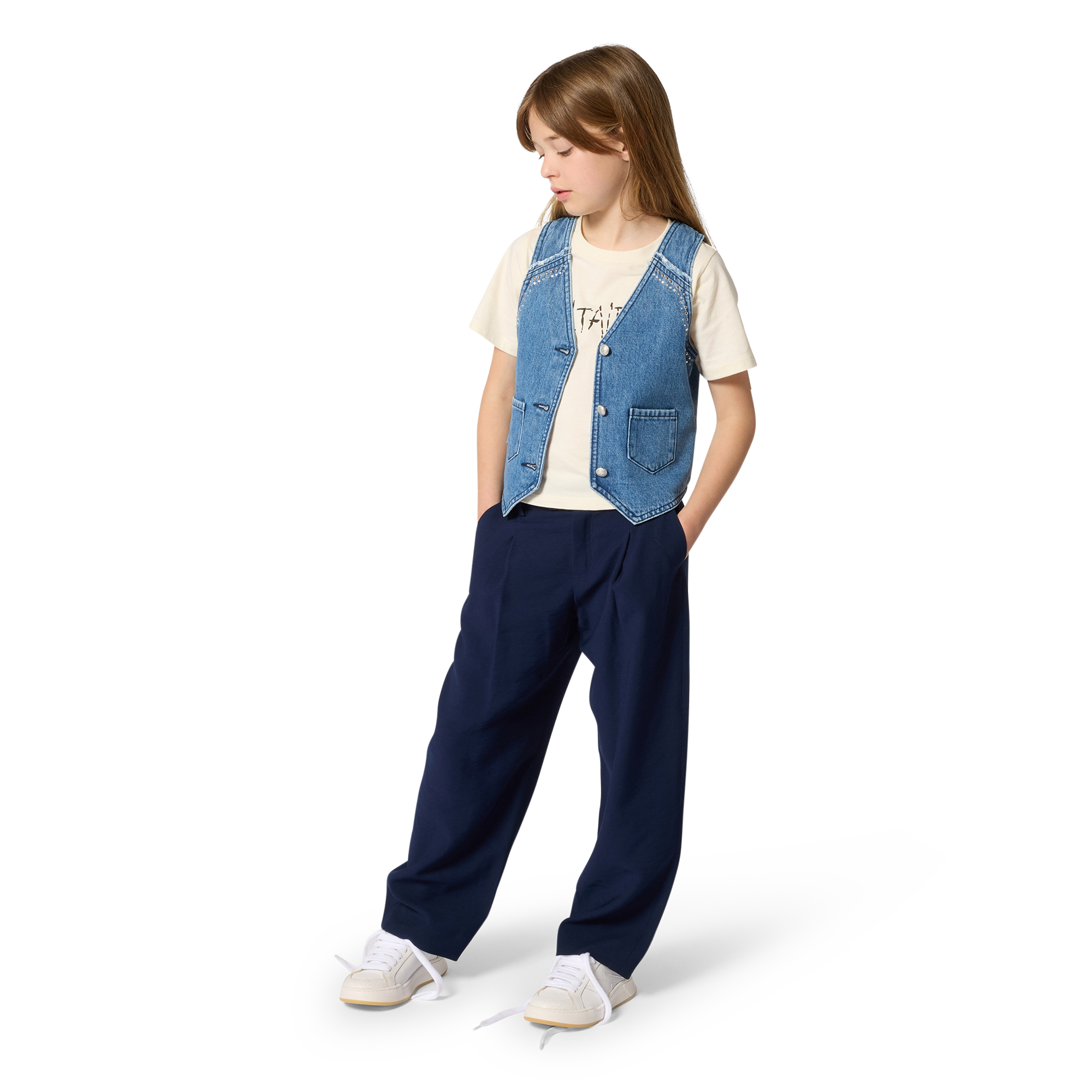 Zadig & Voltaire - Pantalon De Costume - Medieval Blue - Fille - 16 Ans