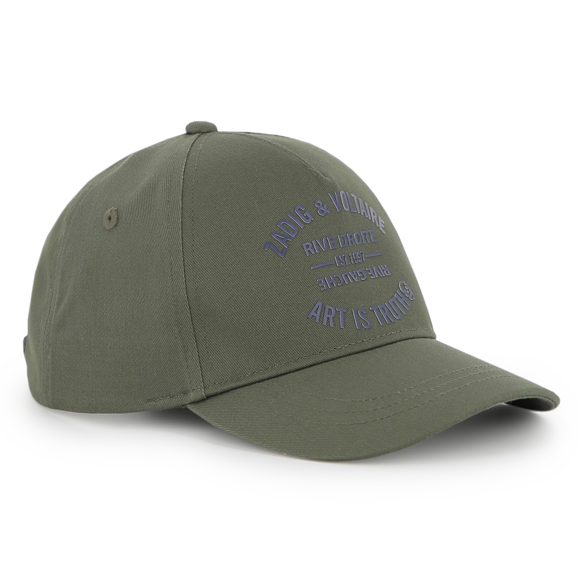 Zadig & Voltaire - Casquette Avec Logo - Olive Night - Garçon - Taille 56 Zadig & Voltaire - Casquette Avec Logo - Olive Night - Garçon - Taille 56