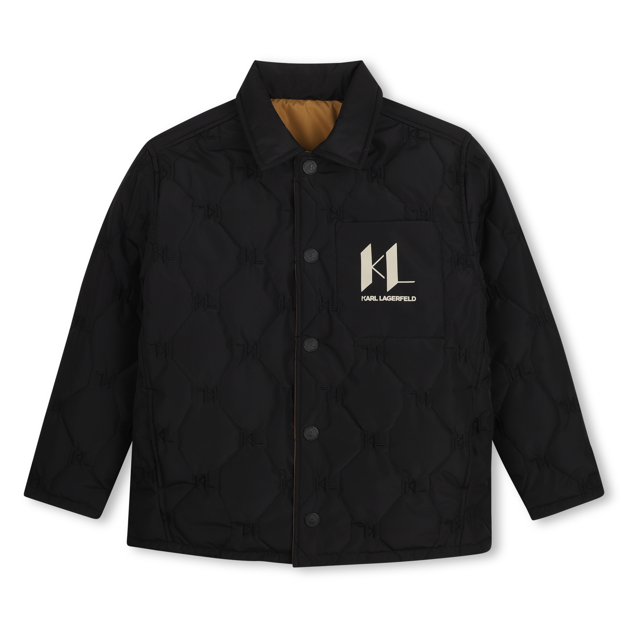Karl Lagerfeld Kids - Doudoune Réversible - Black - Garçon - 2 Ans