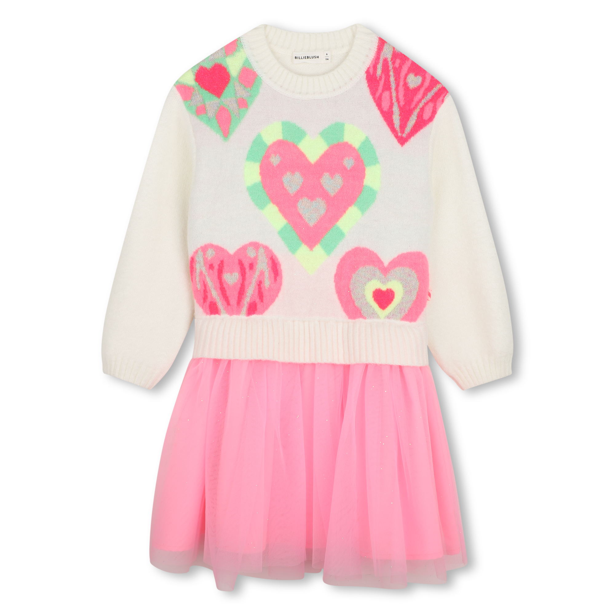 Billieblush - Robe 2 En 1 - Malabar - Fille - 6 Ans Billieblush - Robe 2 En 1 - Malabar - Fille - 6 Ans
