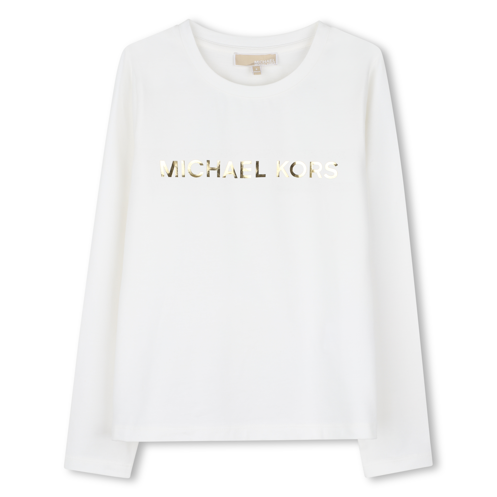 Michael Kors - Tee-shirt Manches Longues - Offwhite - Fille - 14 Ans
