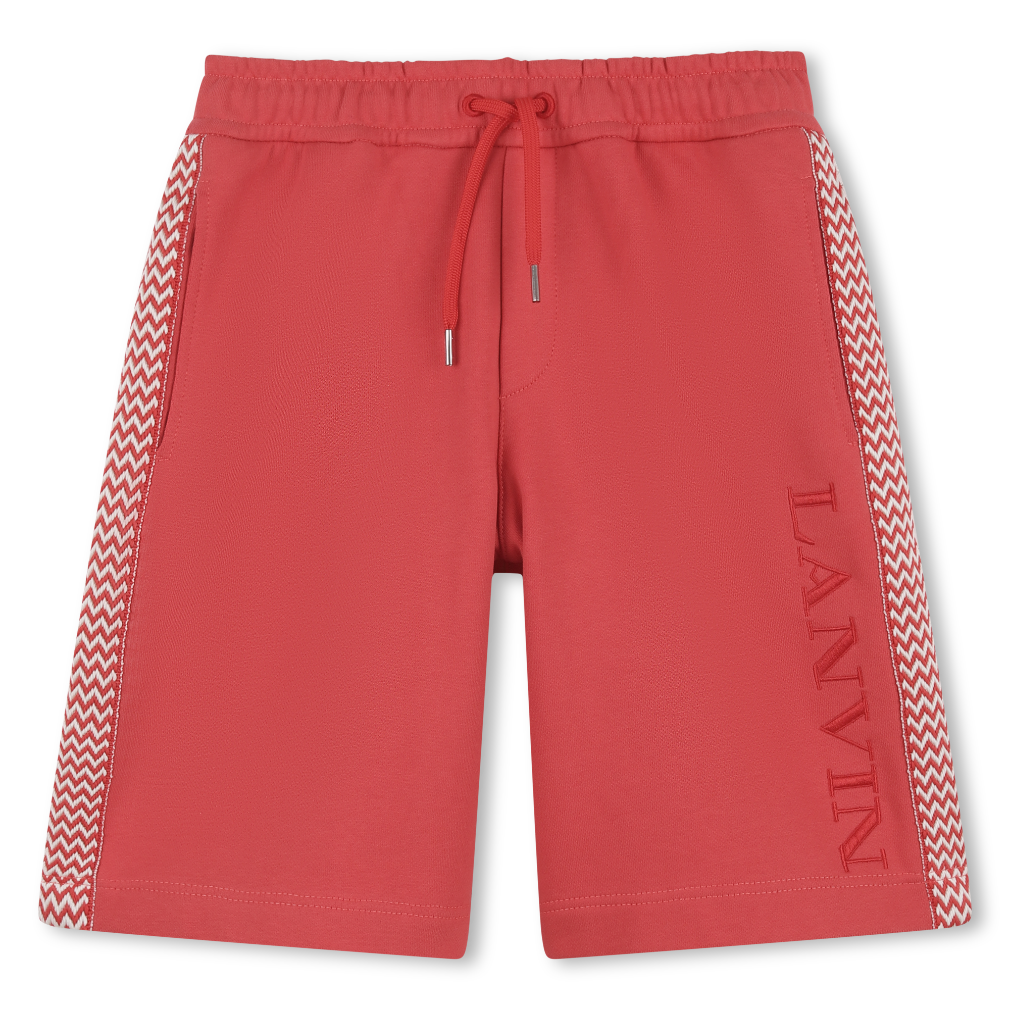 Lanvin - Bermuda En Molleton - Rouge Flamboyant - Garçon - 4 Ans