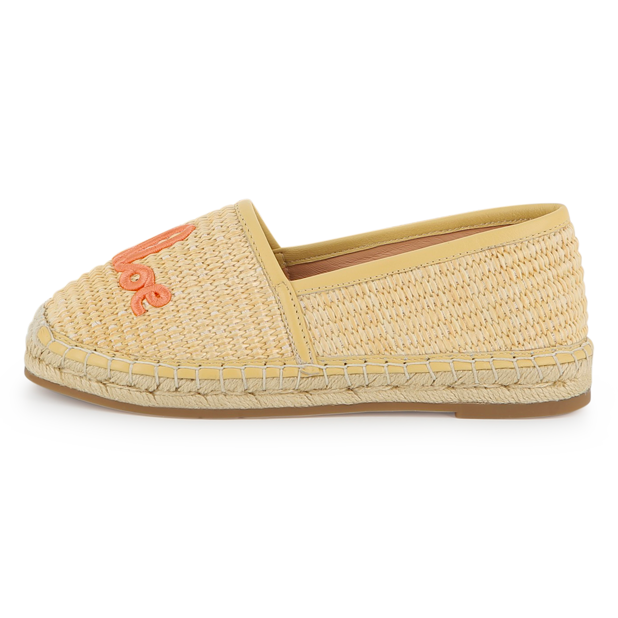 Chloe - Espadrilles En Raphia - Peach - Fille - Taille 38 Chloe - Espadrilles En Raphia - Peach - Fille - Taille 38