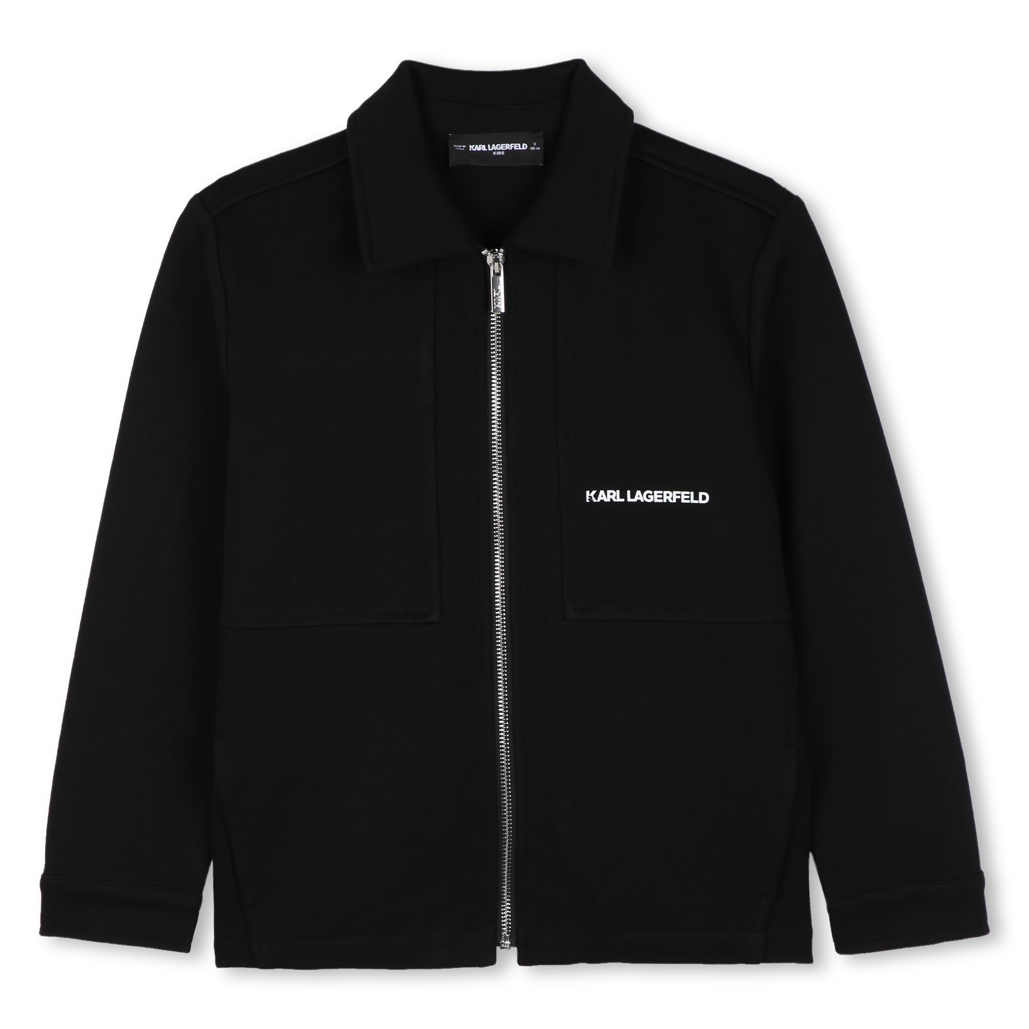 Karl Lagerfeld Kids - Cardigan Chic - Black - Garçon - 5 Ans