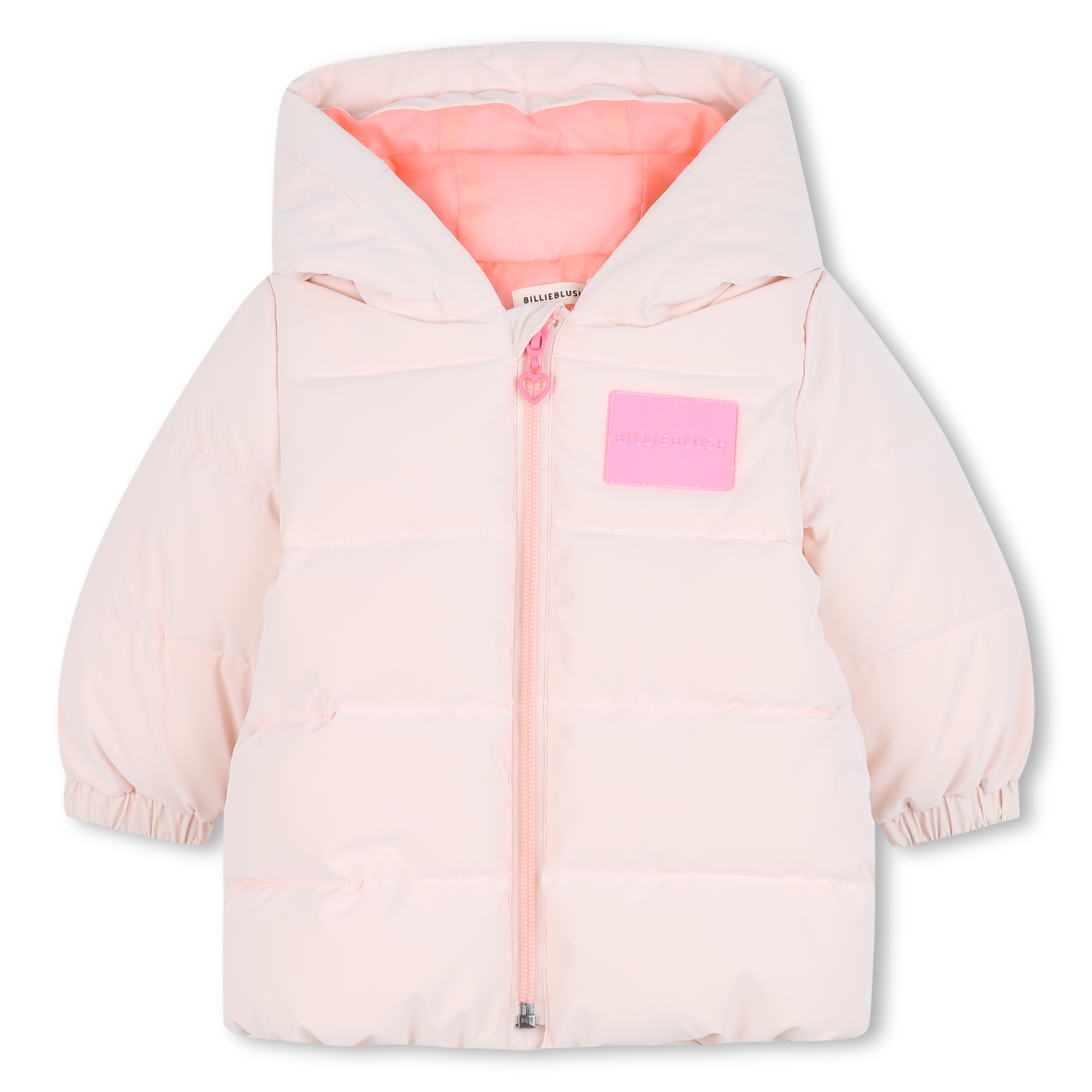 Billieblush - Doudoune Matelassée à Capuche - Fille - Taille 2 ans - Rose - Kids Around