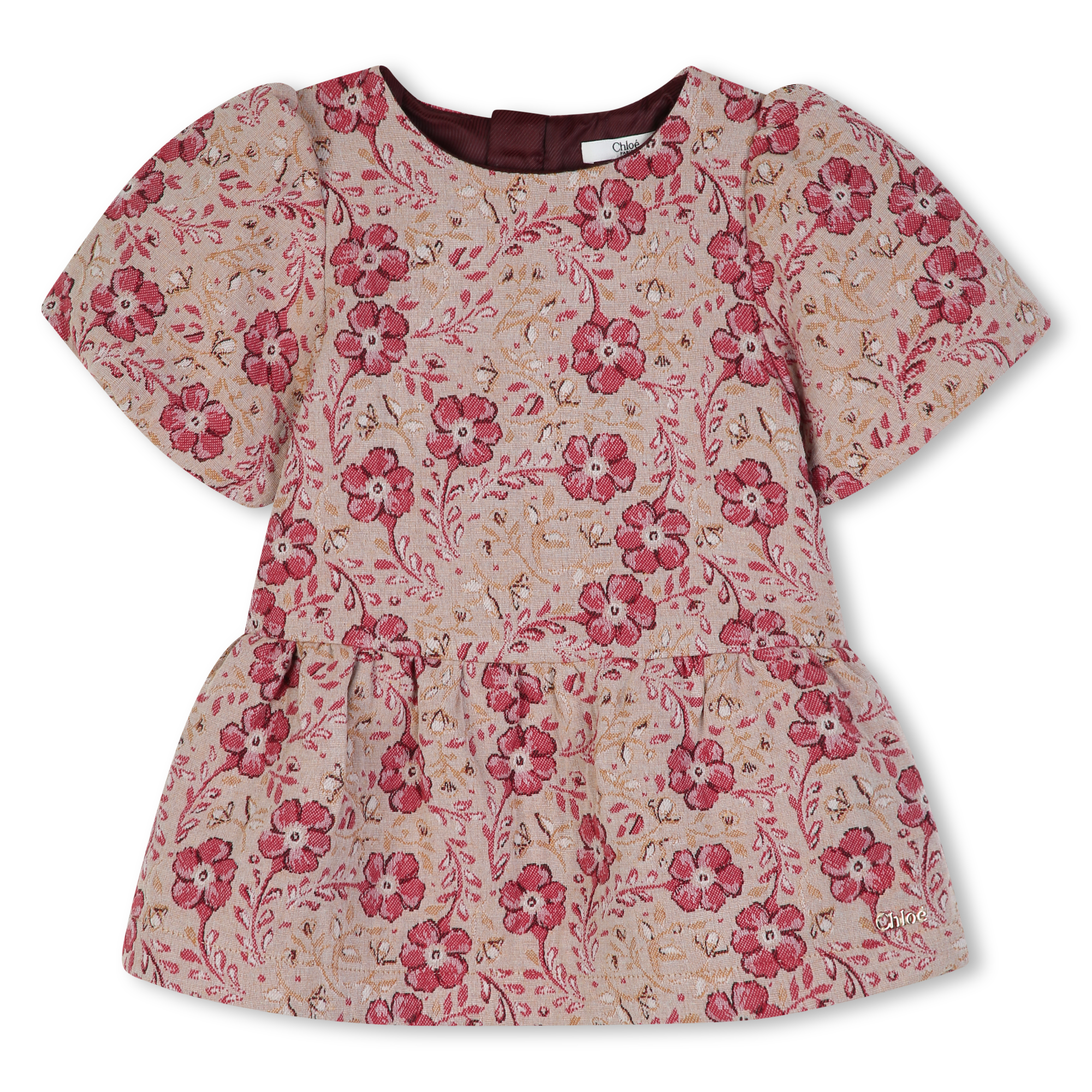 Chloe - Robe Manches Courtes - Unique - Fille - 2 Ans Chloe - Robe Manches Courtes - Unique - Fille - 2 Ans