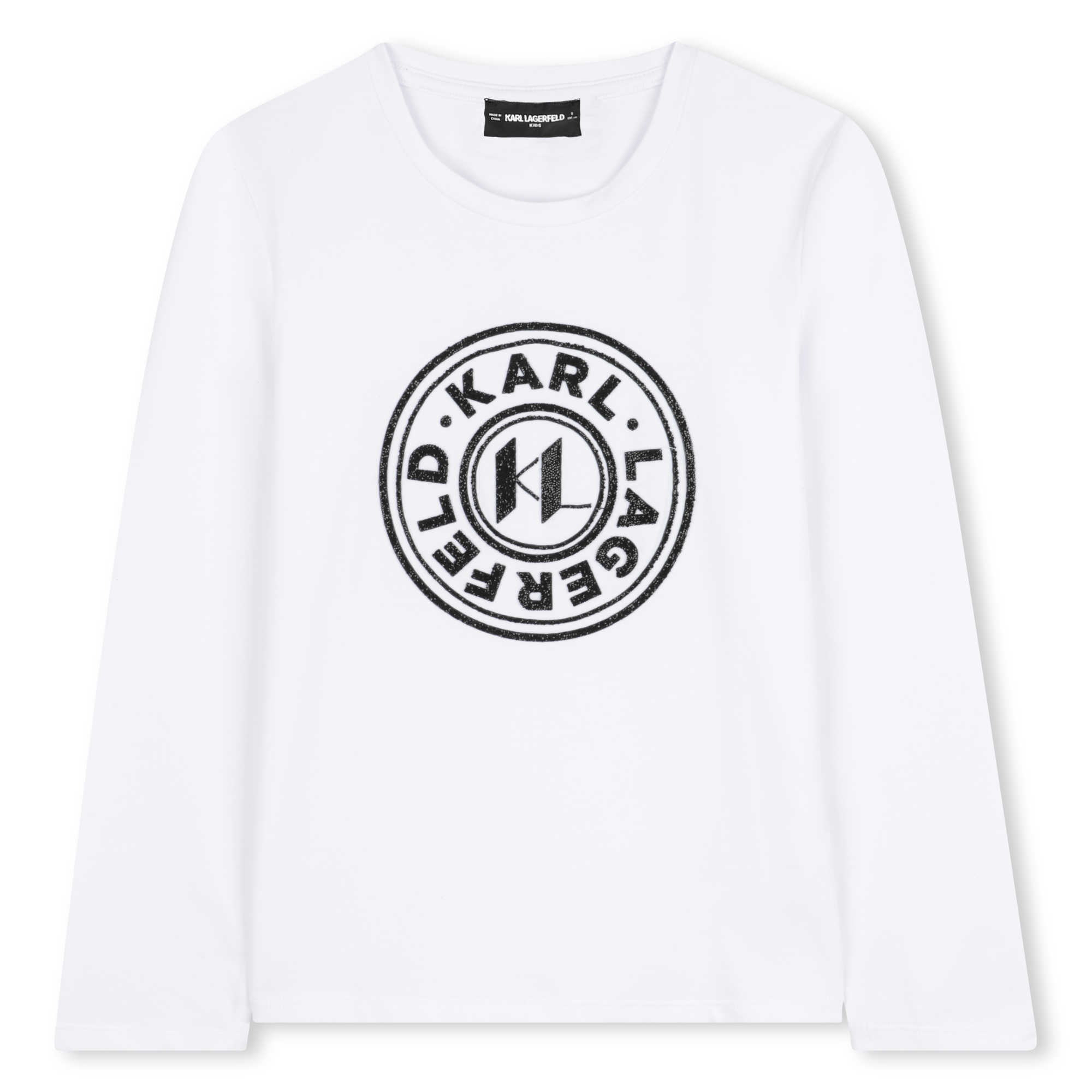 Karl Lagerfeld Kids - T-shirt À Manches Longues - Blanc - Fille - 16 Ans