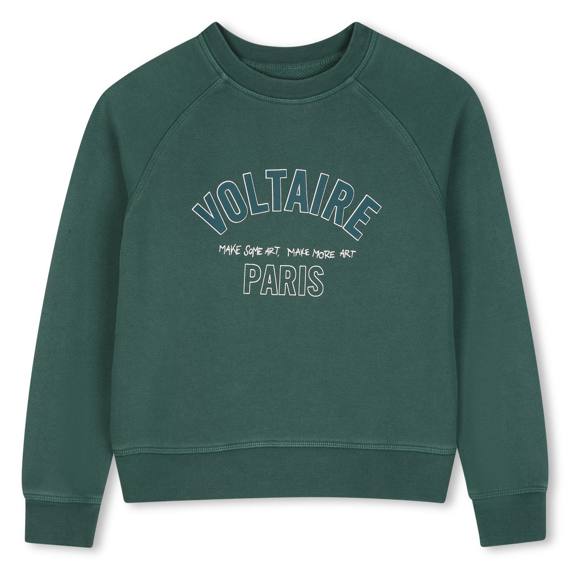 Zadig & Voltaire - Sweat-shirt - Rain Forest - Fille - 16 Ans Zadig & Voltaire - Sweat-shirt - Rain Forest - Fille - 16 Ans