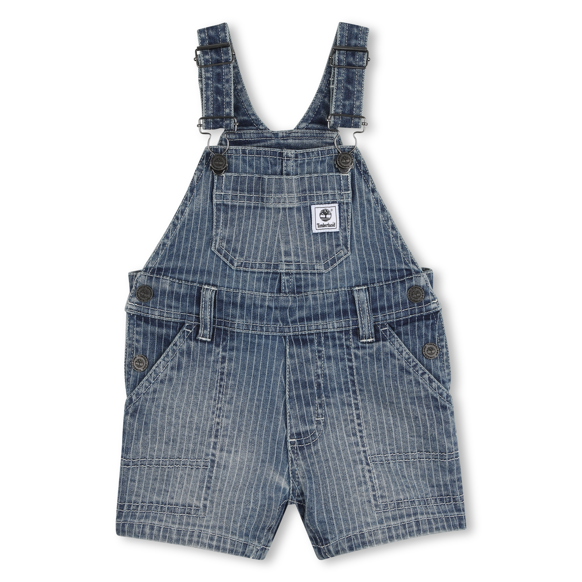 Timberland - Salopette En Jean - Denim Blue - Garçon - 12 Mois