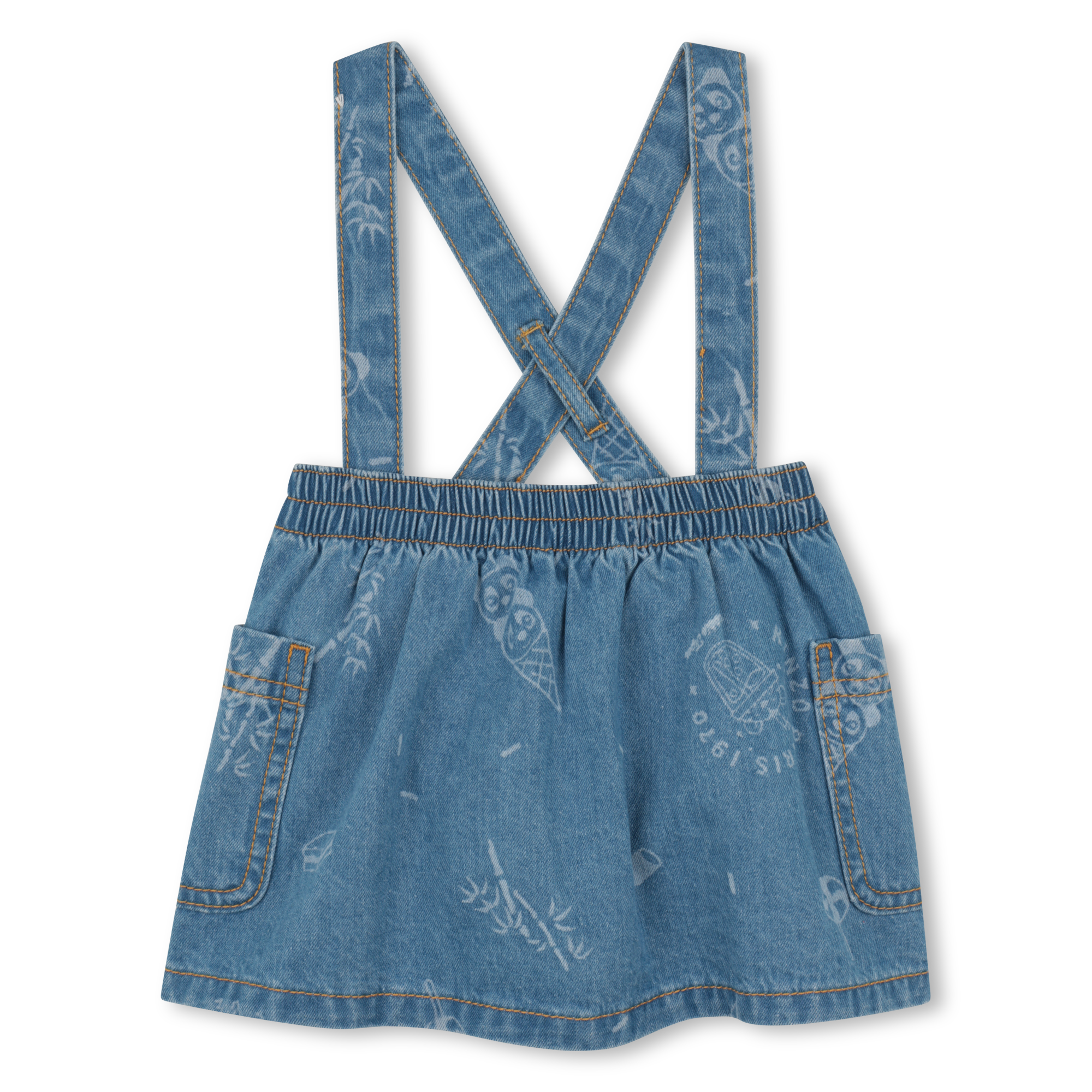 Kenzo Kids - Jupen En Jean - Laser - Fille - 4 Ans Kenzo Kids - Jupen En Jean - Laser - Fille - 4 Ans