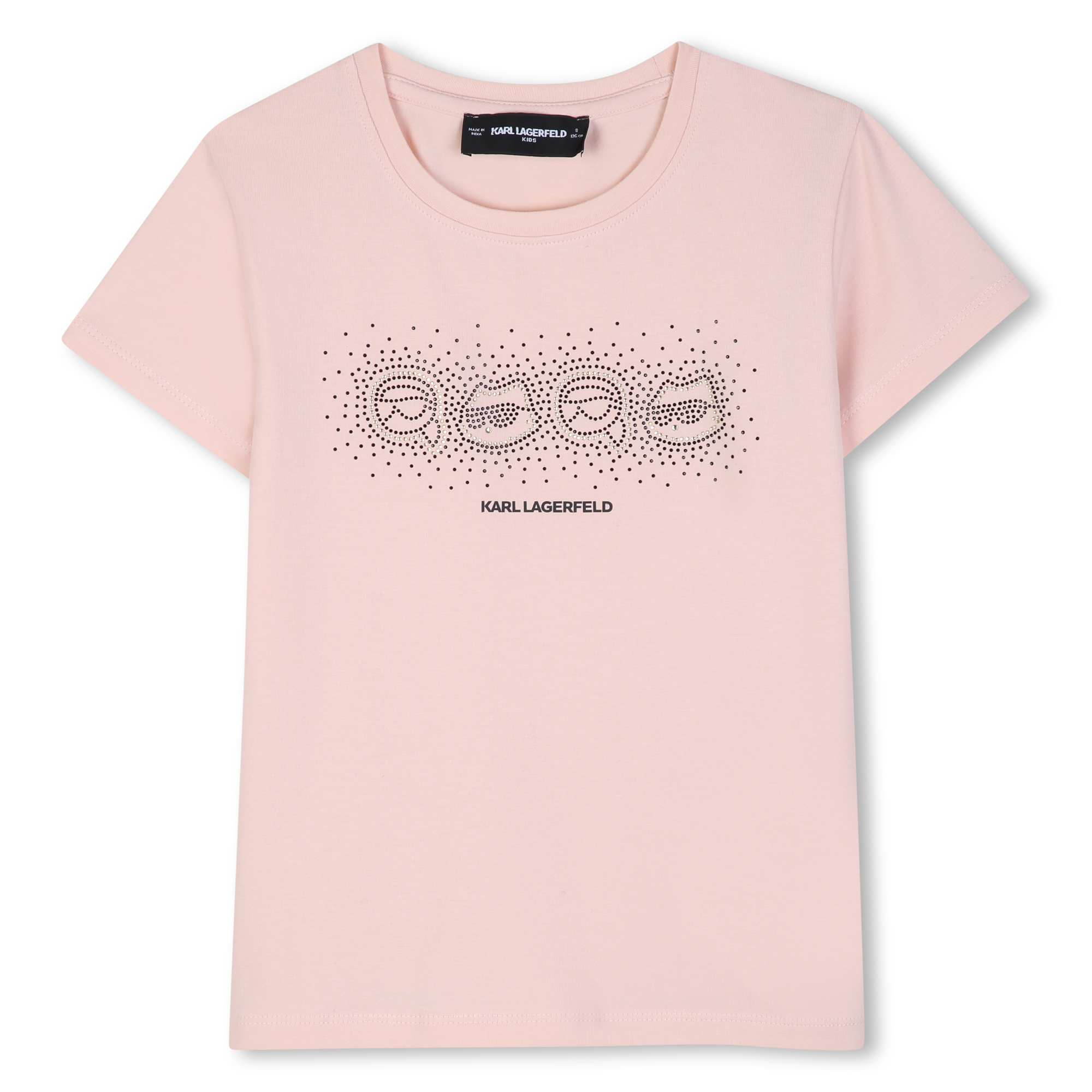 Karl Lagerfeld Kids - Tee-shirt Manches Courtes - Rose Petale - Fille - 10 Ans