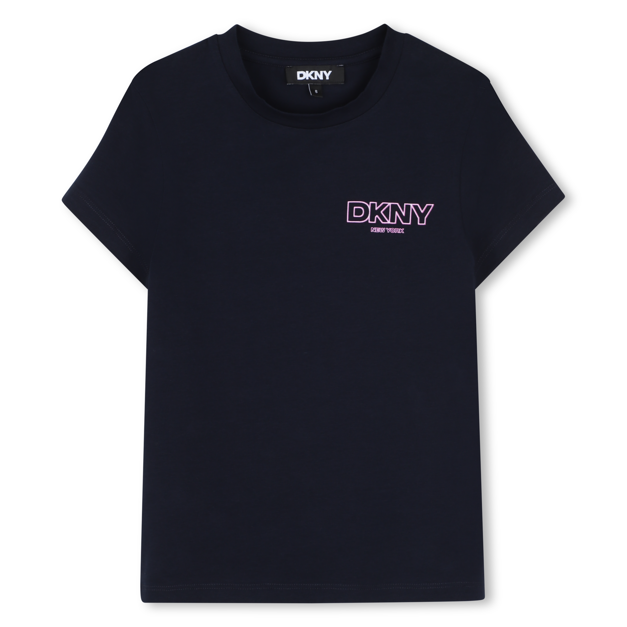 Dkny - Tee-shirt Manches Courtes - Bleu Mistral - Fille - 12 Ans Dkny - Tee-shirt Manches Courtes - Bleu Mistral - Fille - 12 Ans