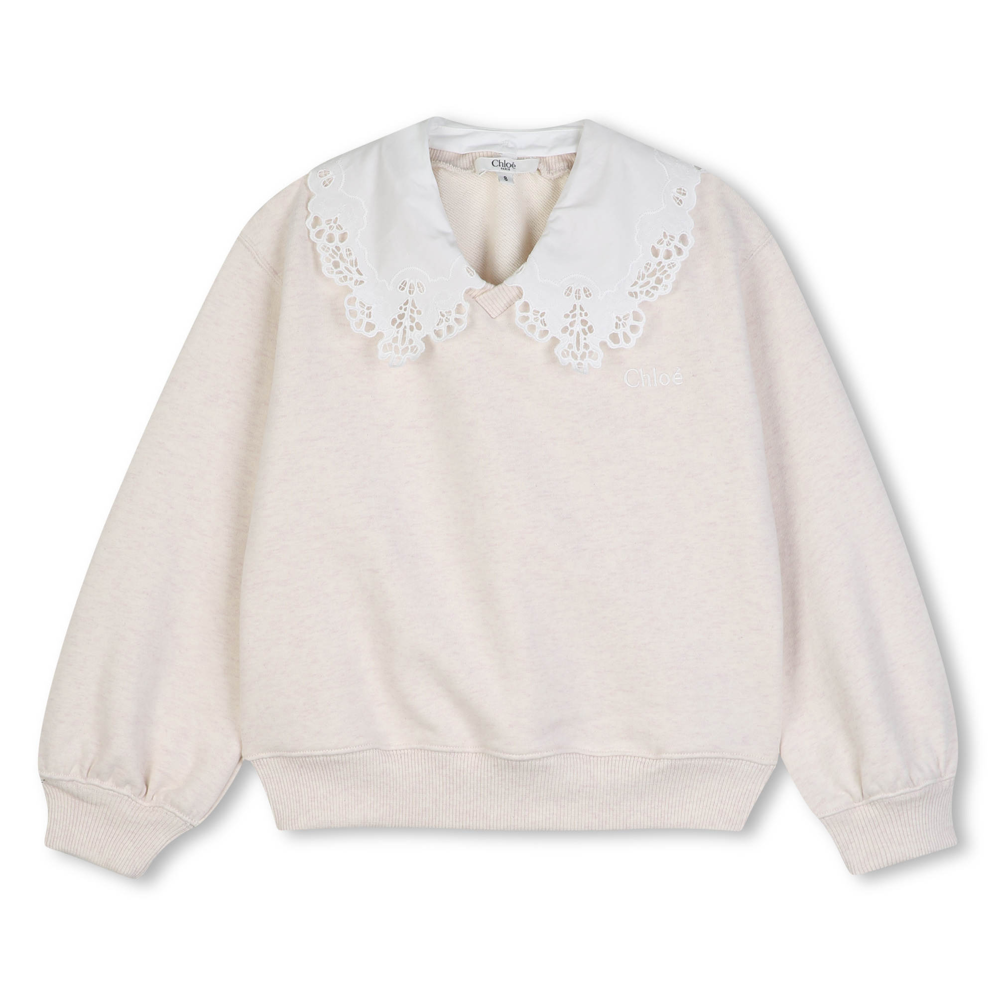 Chloe - Sweat-shirt - Ecru Chine - Fille - 14 Ans Chloe - Sweat-shirt - Ecru Chine - Fille - 14 Ans