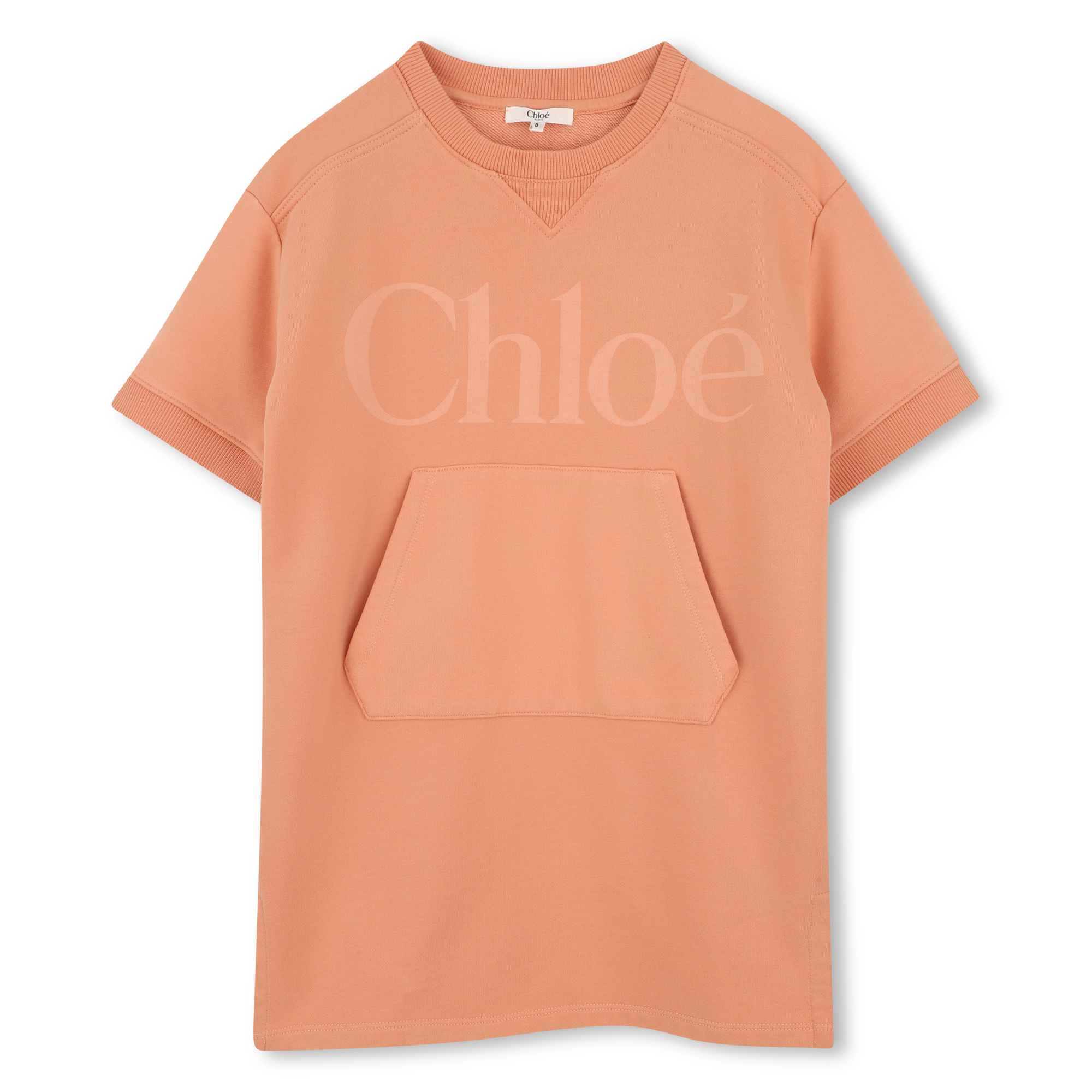 Chloe - Robe À Manches Courtes - Peach - Fille - 14 Ans