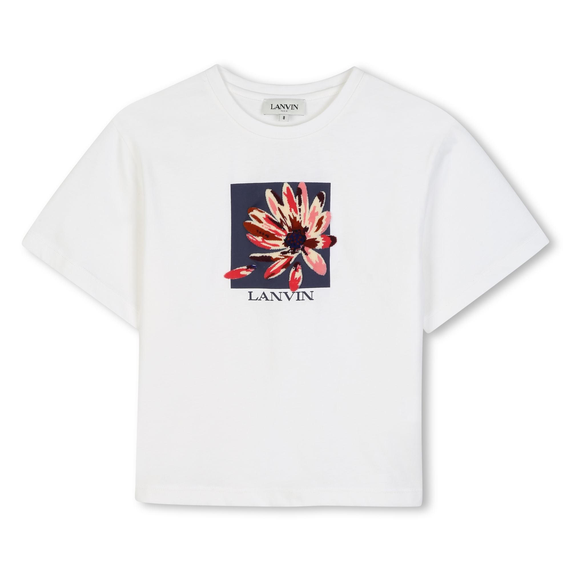 Lanvin - Tee-shirt Manches Courtes - Offwhite - Fille - 16 Ans
