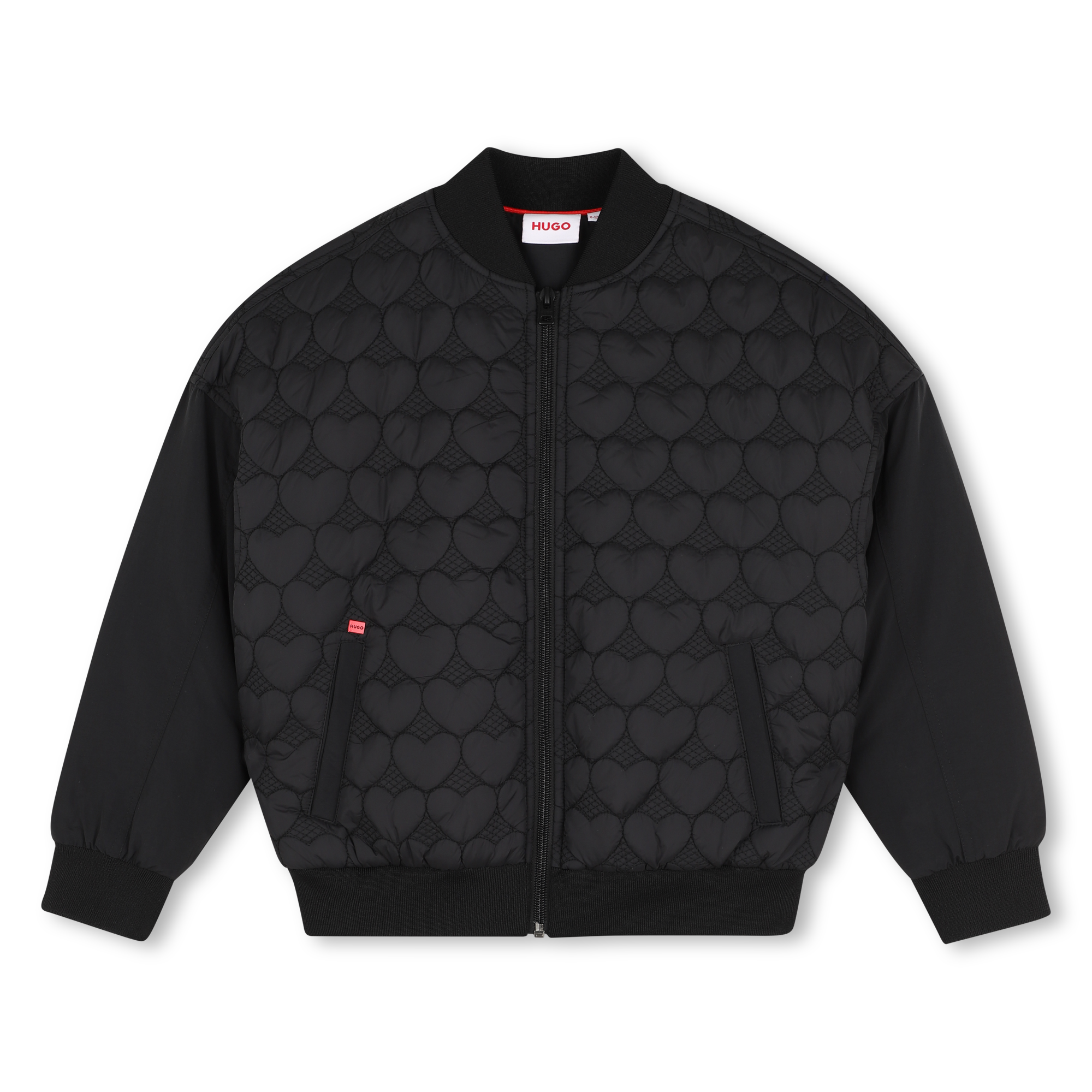 Hugo - Blouson Bombers - Black - Fille - 4 Ans