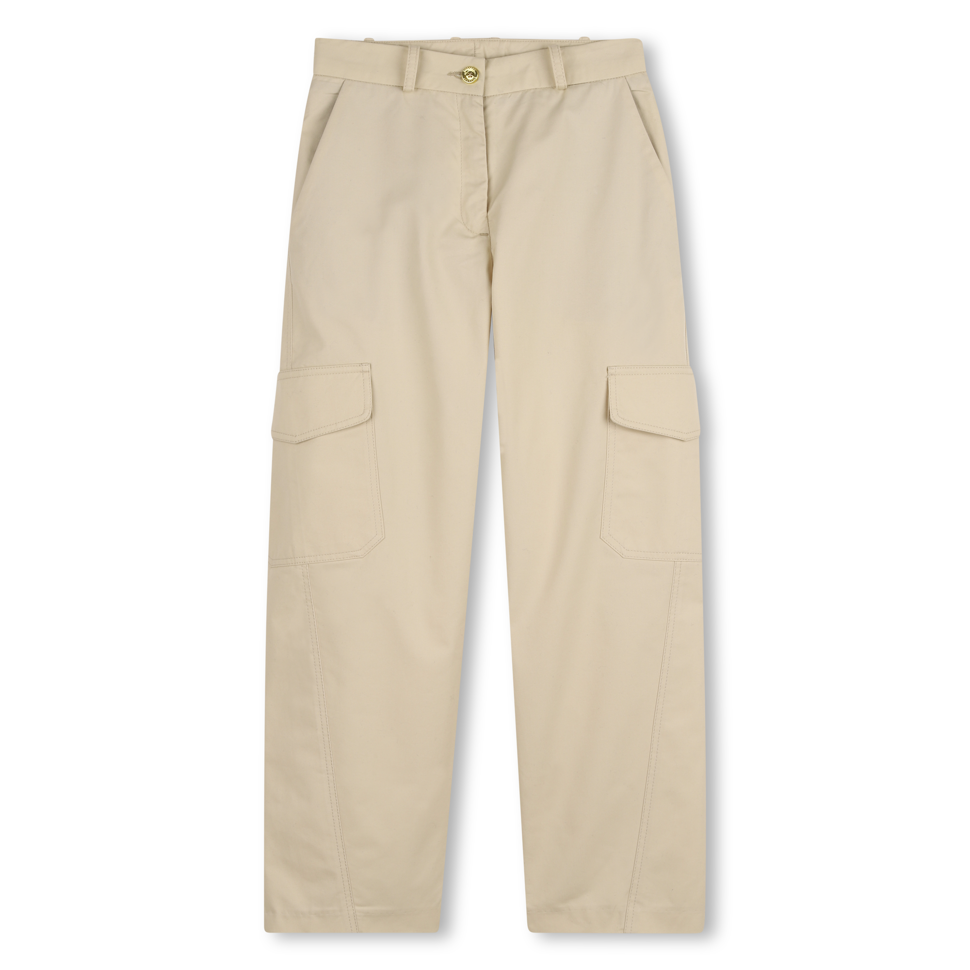 Givenchy - Pantalon Avec Poches - Pale Stone - Fille - 6 Ans