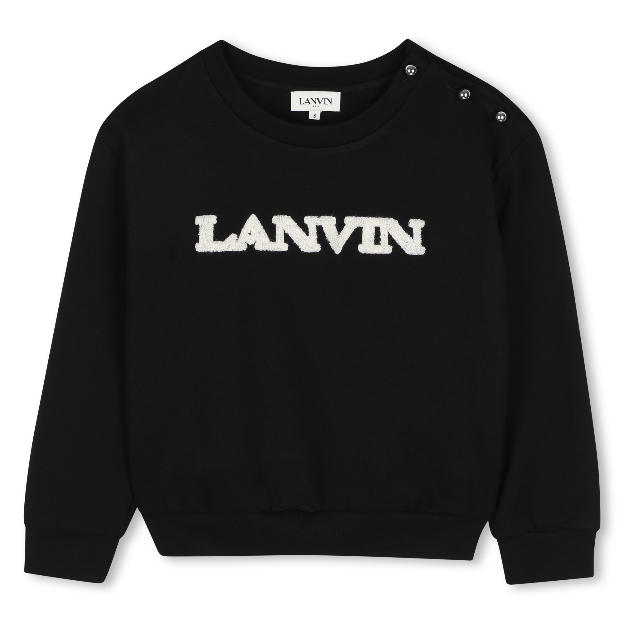 Lanvin - Sweat-shirt - Black - Fille - 10 Ans Lanvin - Sweat-shirt - Black - Fille - 10 Ans
