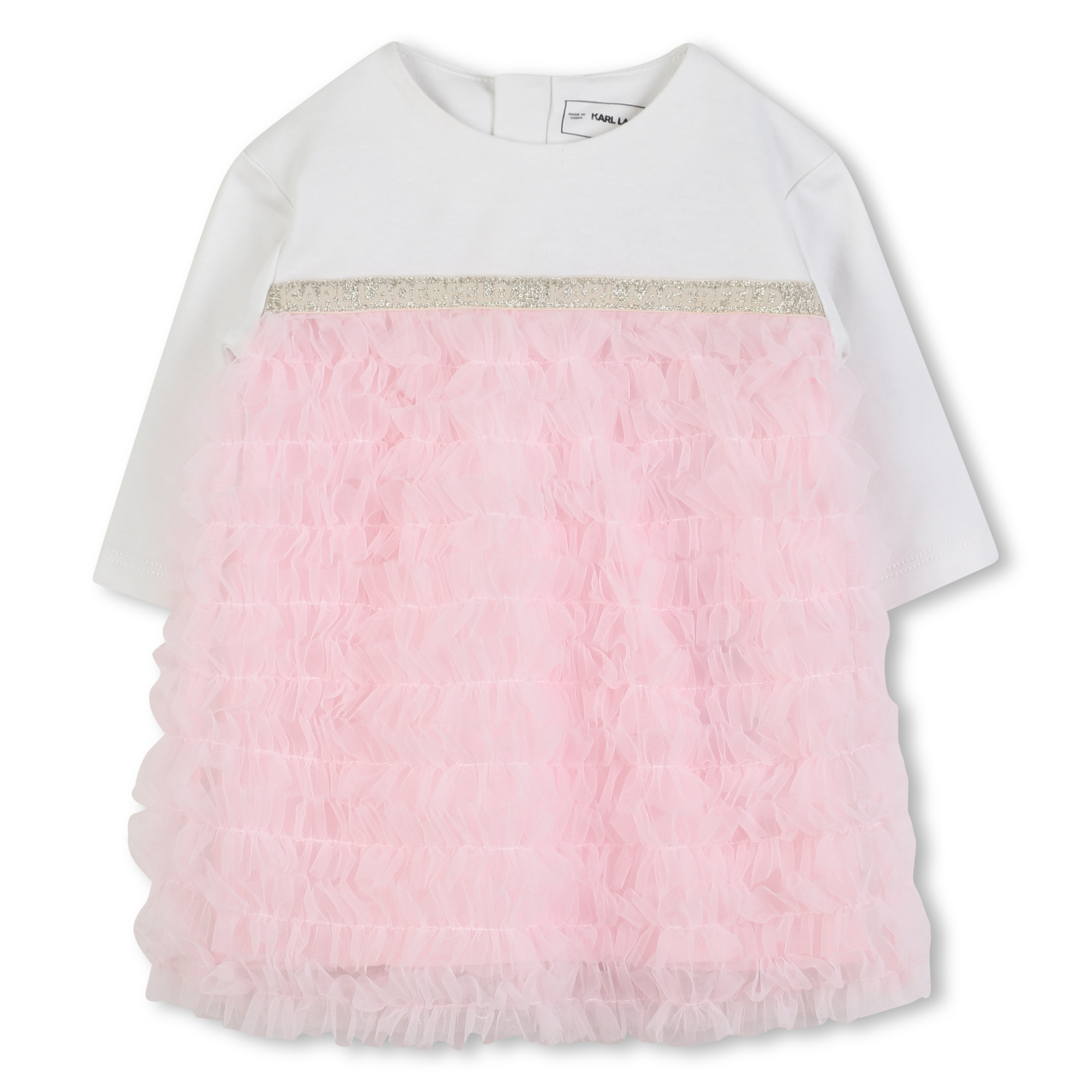 Karl+Lagerfeld+Kids+-+Robe+De+Ceremonie+-+Fille+-+Taille+2+ans+-+Rose+-+Kids+Around