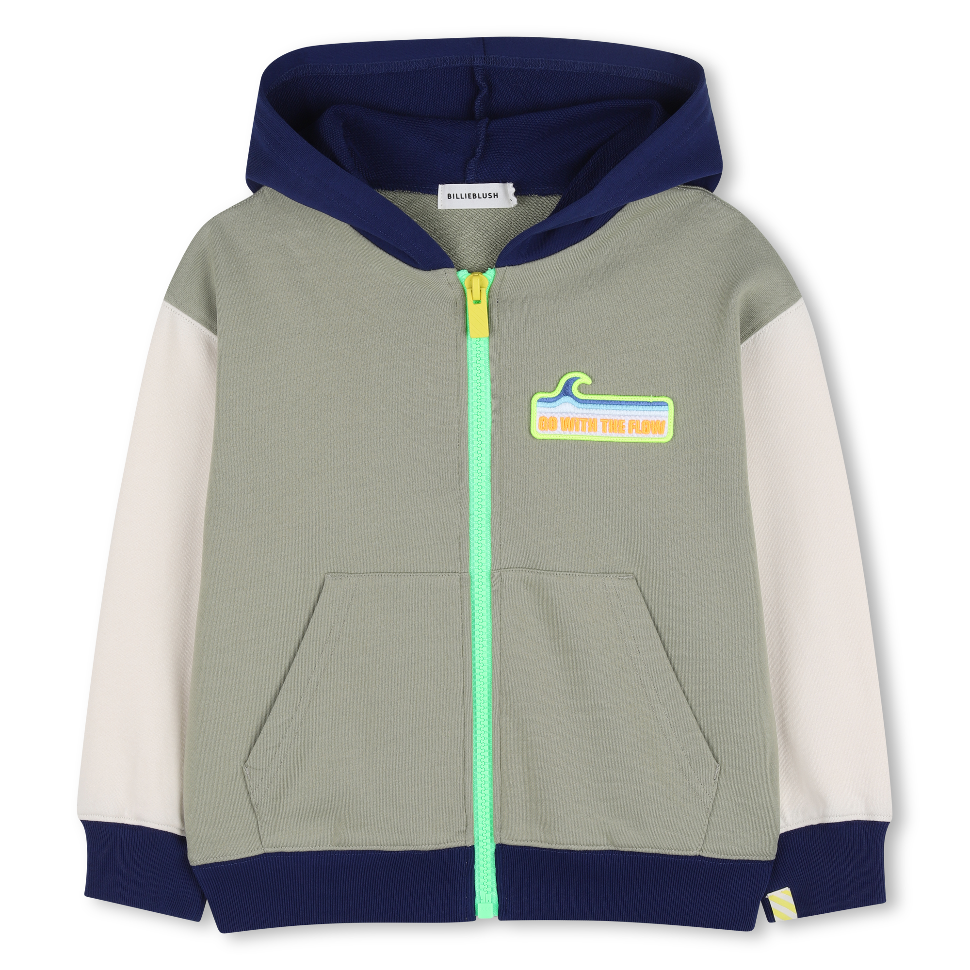 Billieblush - Sweat Zippé À Capuche - Absinthe - Garçon - 12 Ans Billieblush - Sweat Zippé À Capuche - Absinthe - Garçon - 12 Ans