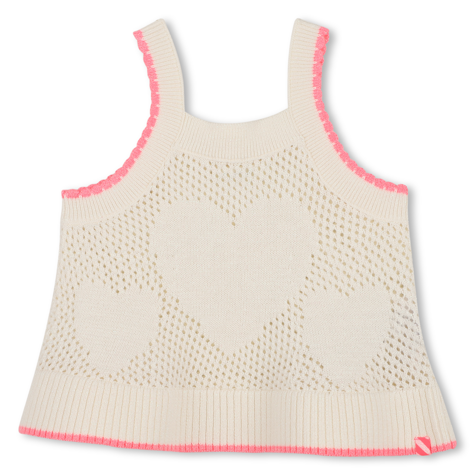 Billieblush - Débardeur Tricot - Craie - Fille - 6 Mois