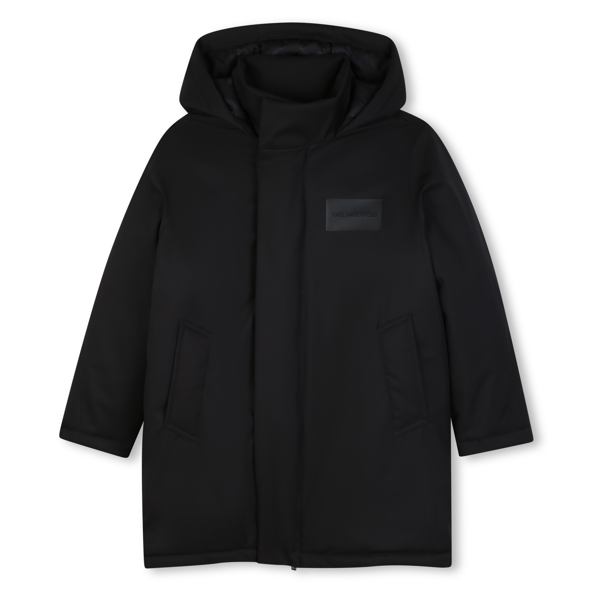 Karl Lagerfeld Kids - Parka À Capuche - Black - Garçon - 5 Ans Karl Lagerfeld Kids - Parka À Capuche - Black - Garçon - 5 Ans