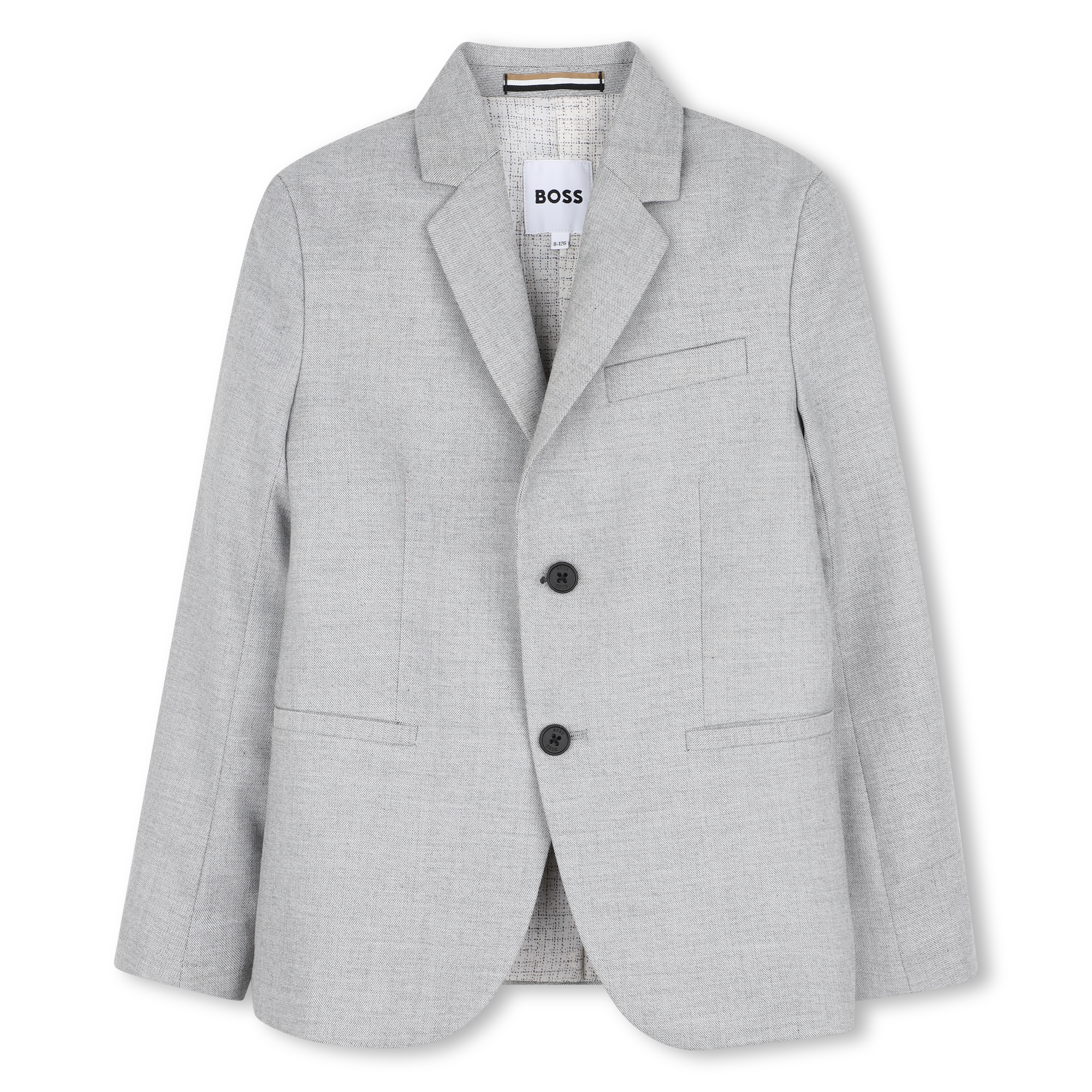 Boss - Veste De Costume - Gris - Garçon - 8 Ans